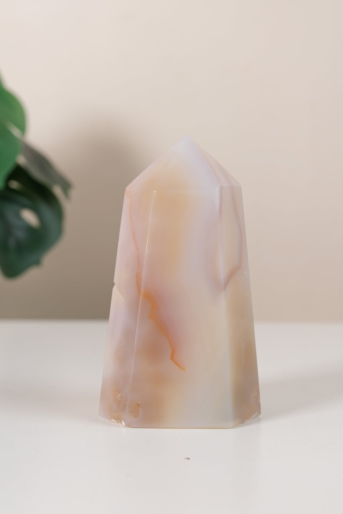 Druzy Agate Tower