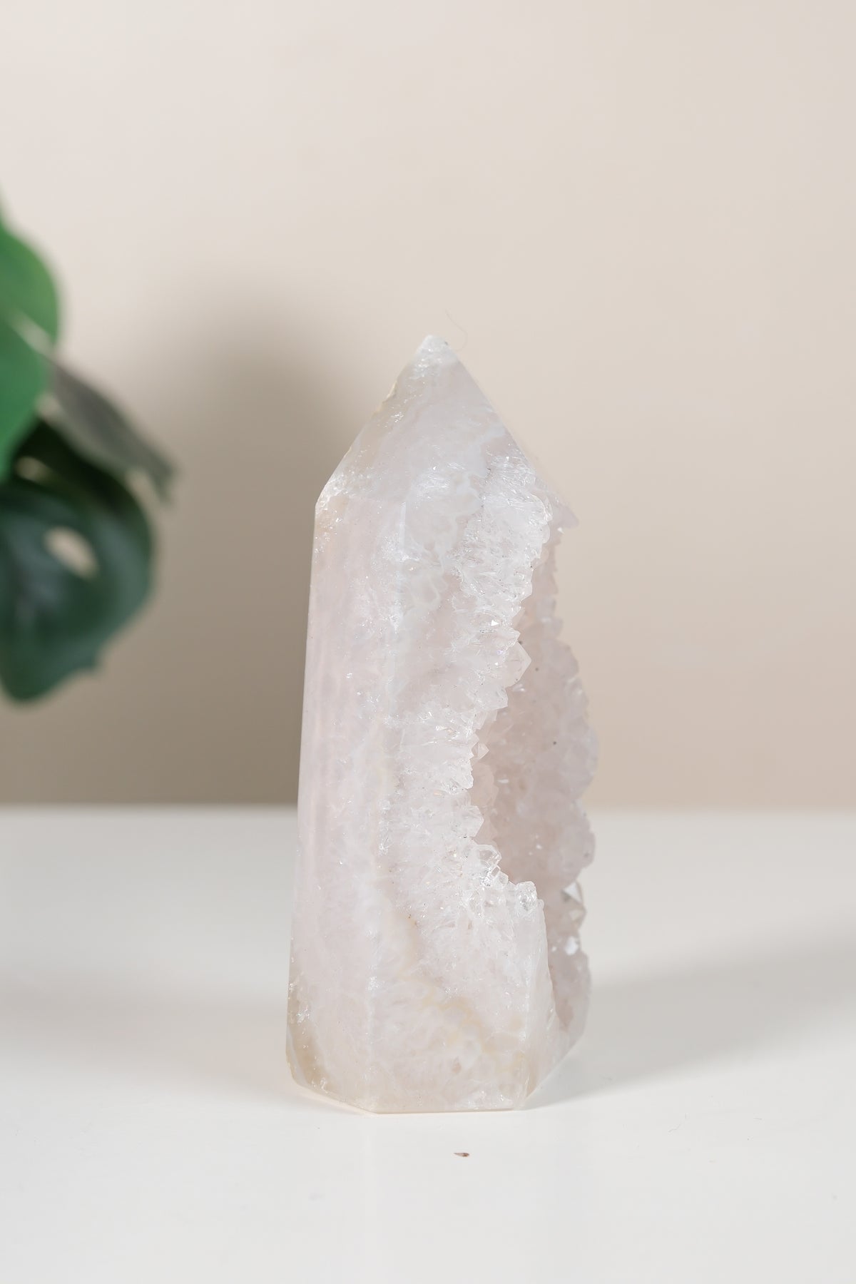 Druzy Agate Tower