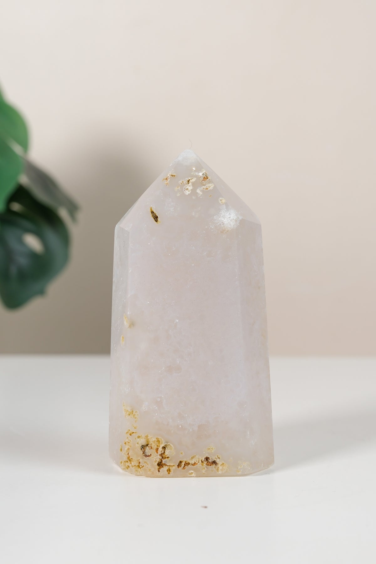 Druzy Agate Tower