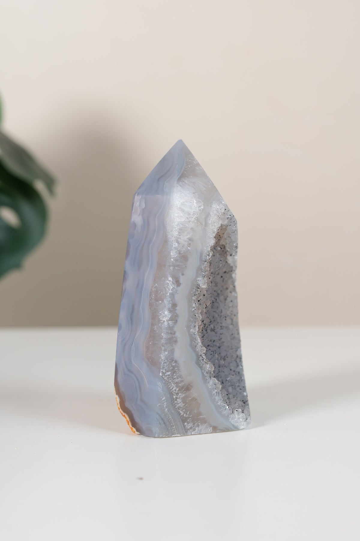 Druzy Agate Tower