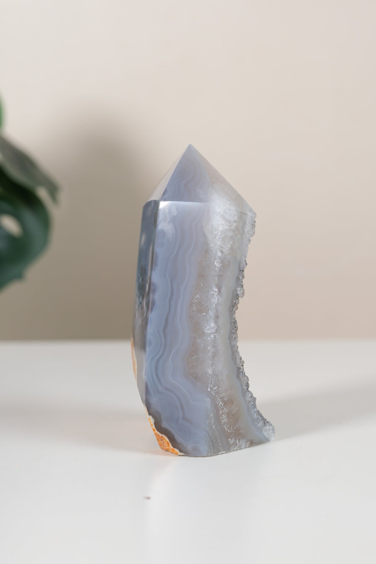 Druzy Agate Tower