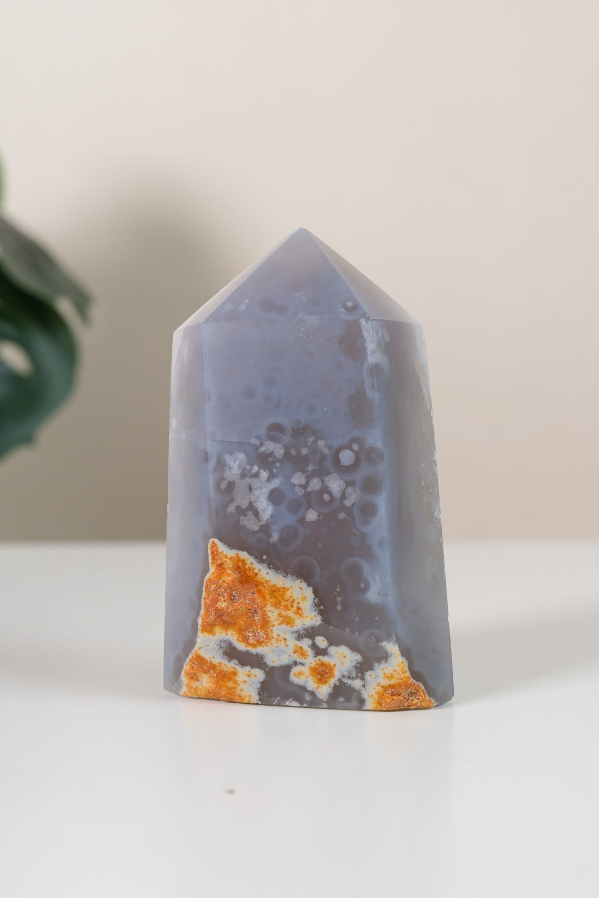 Druzy Agate Tower