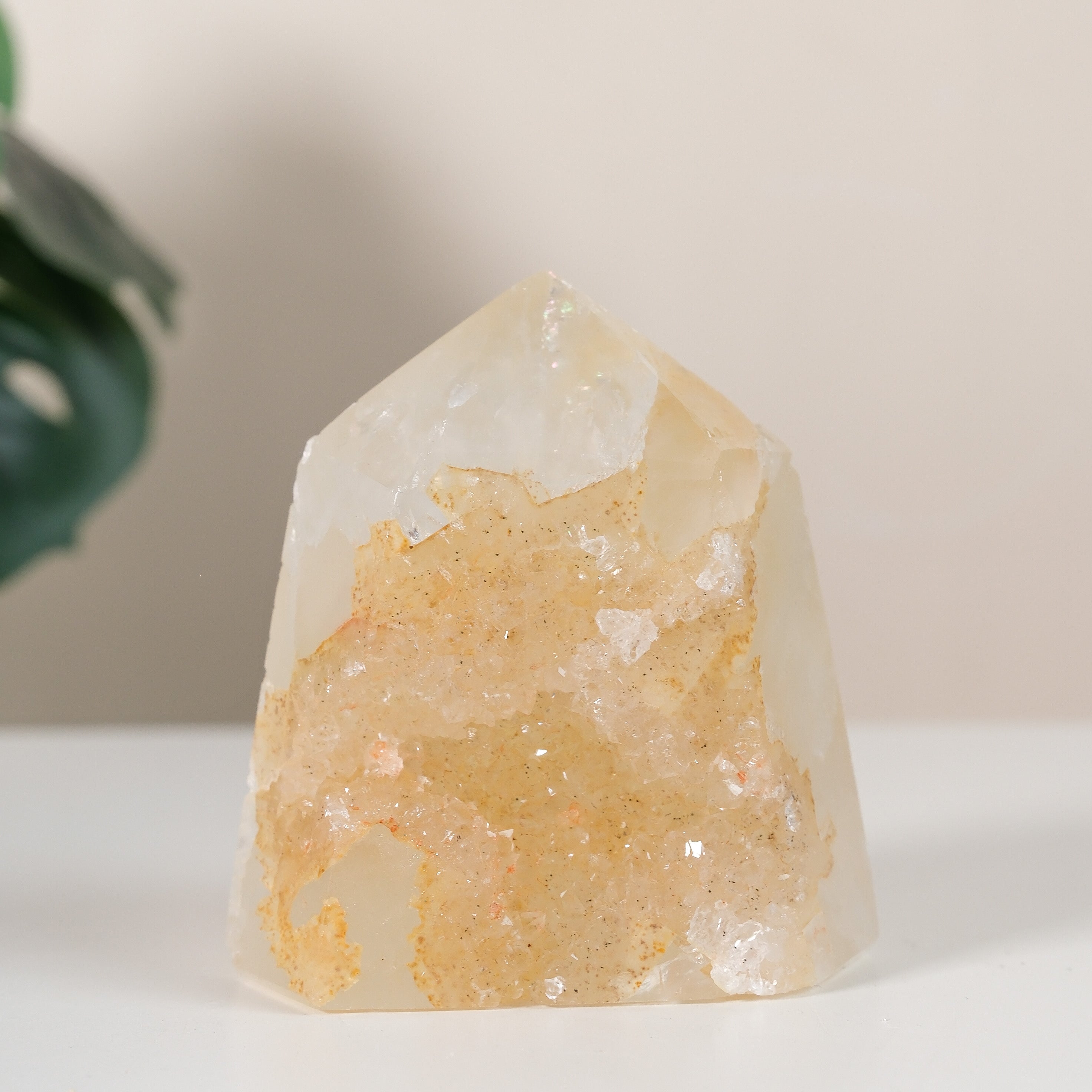 Druzy Agate Tower