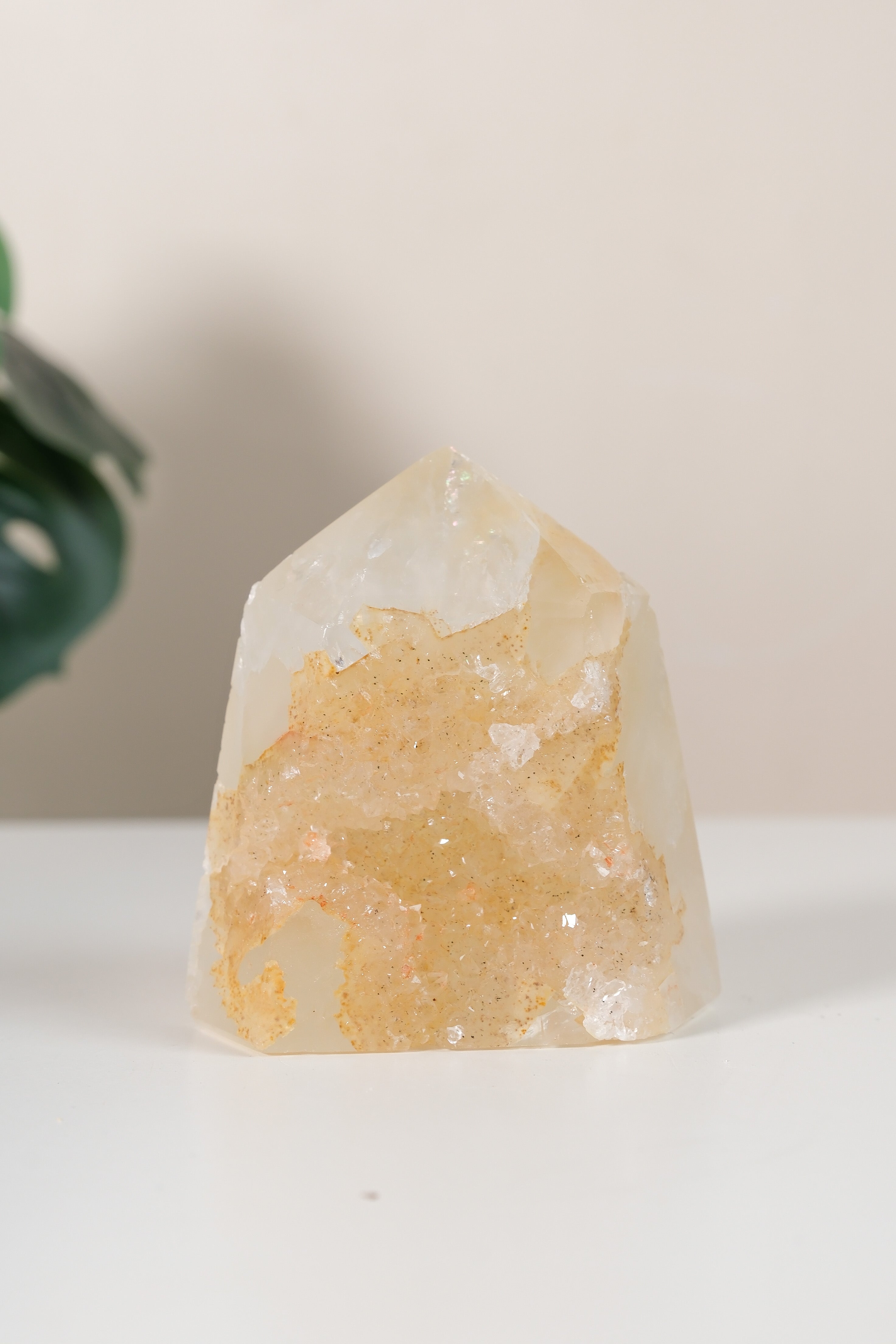 Druzy Agate Tower