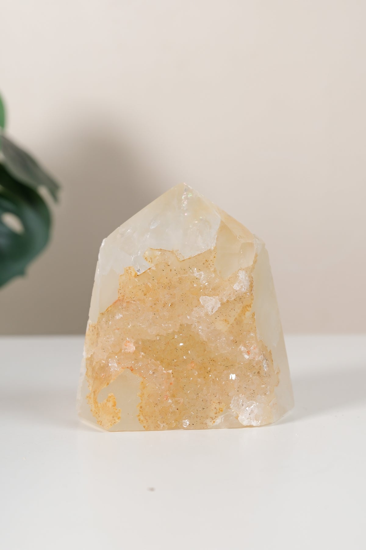 Druzy Agate Tower