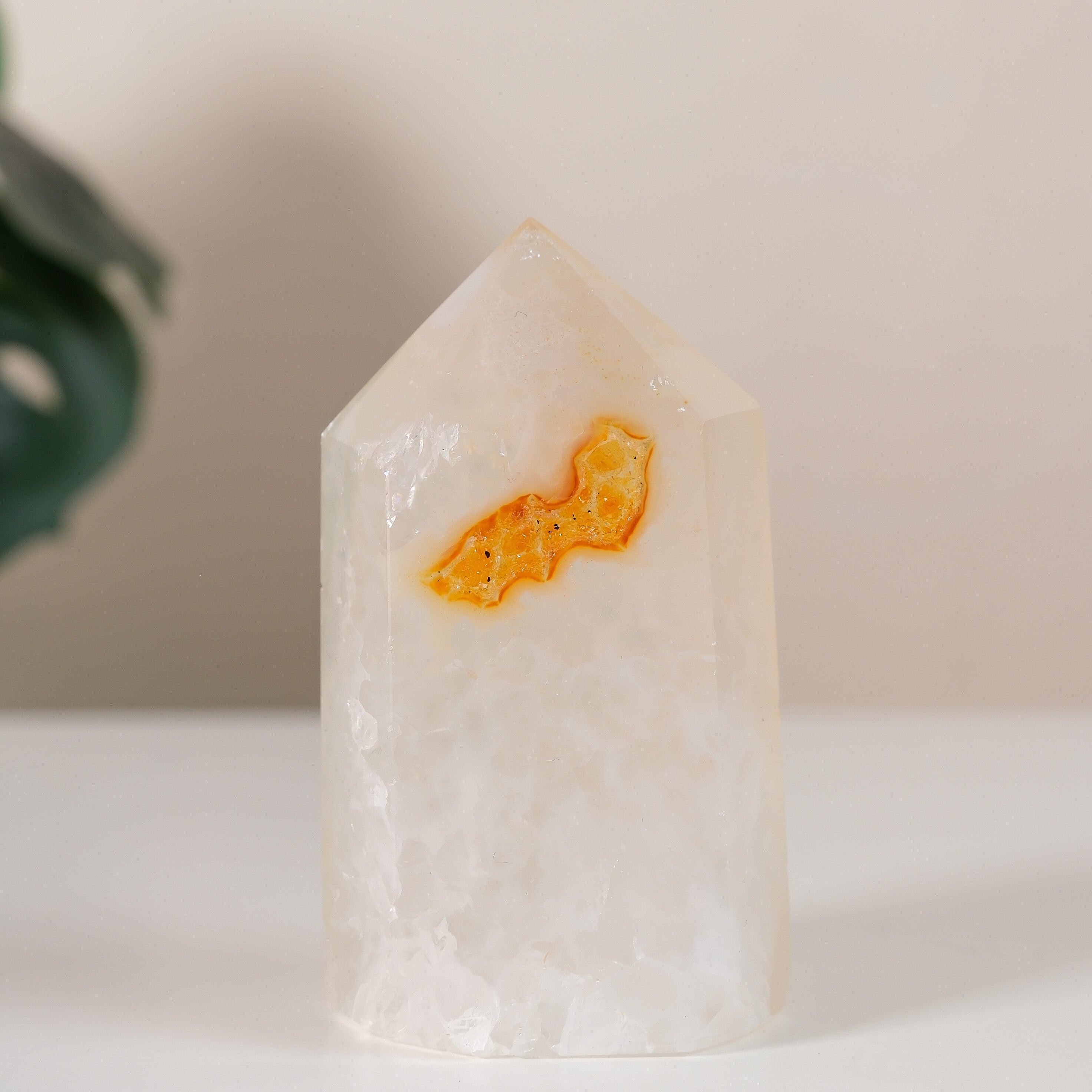 Druzy Agate Tower