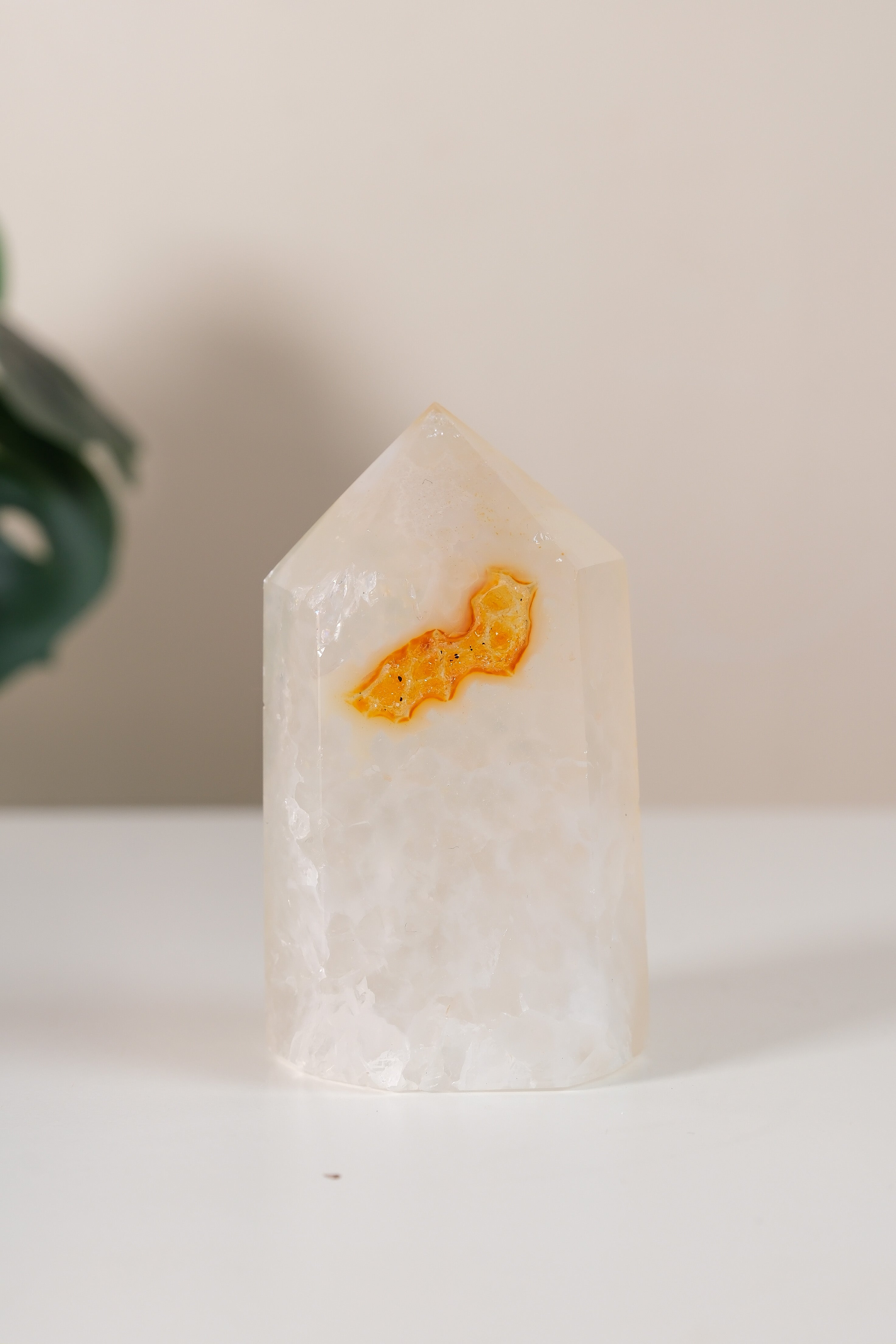 Druzy Agate Tower
