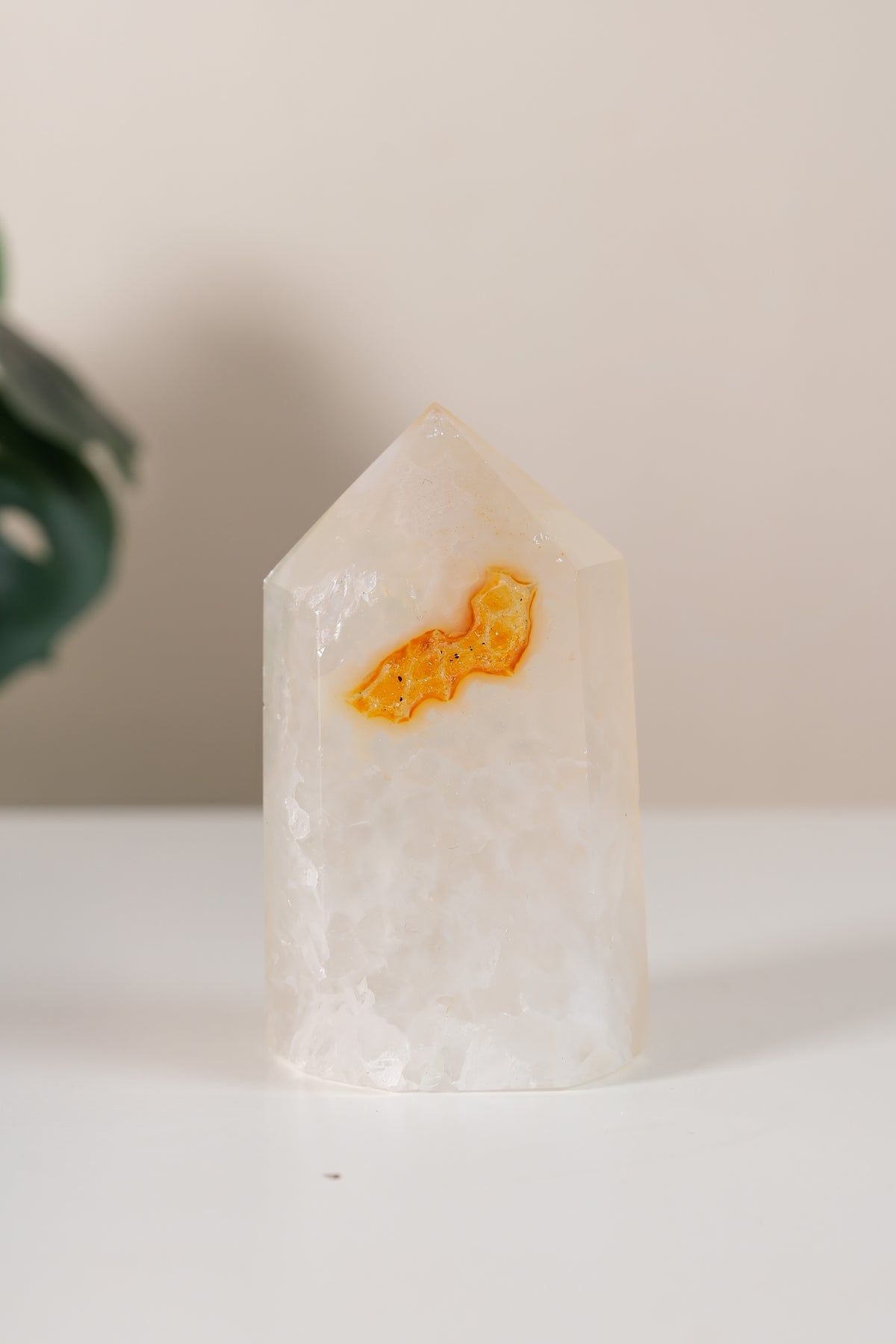 Druzy Agate Tower