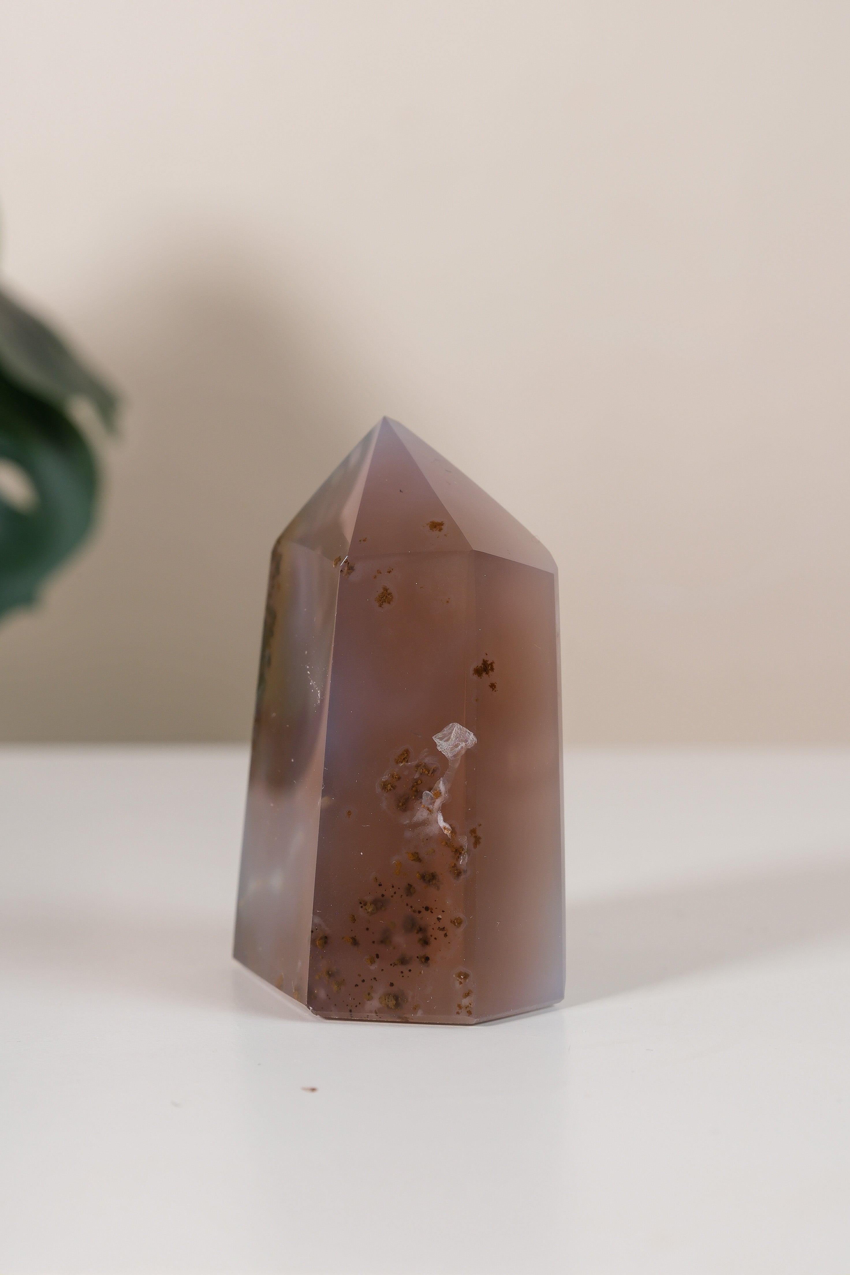 Druzy Agate Tower