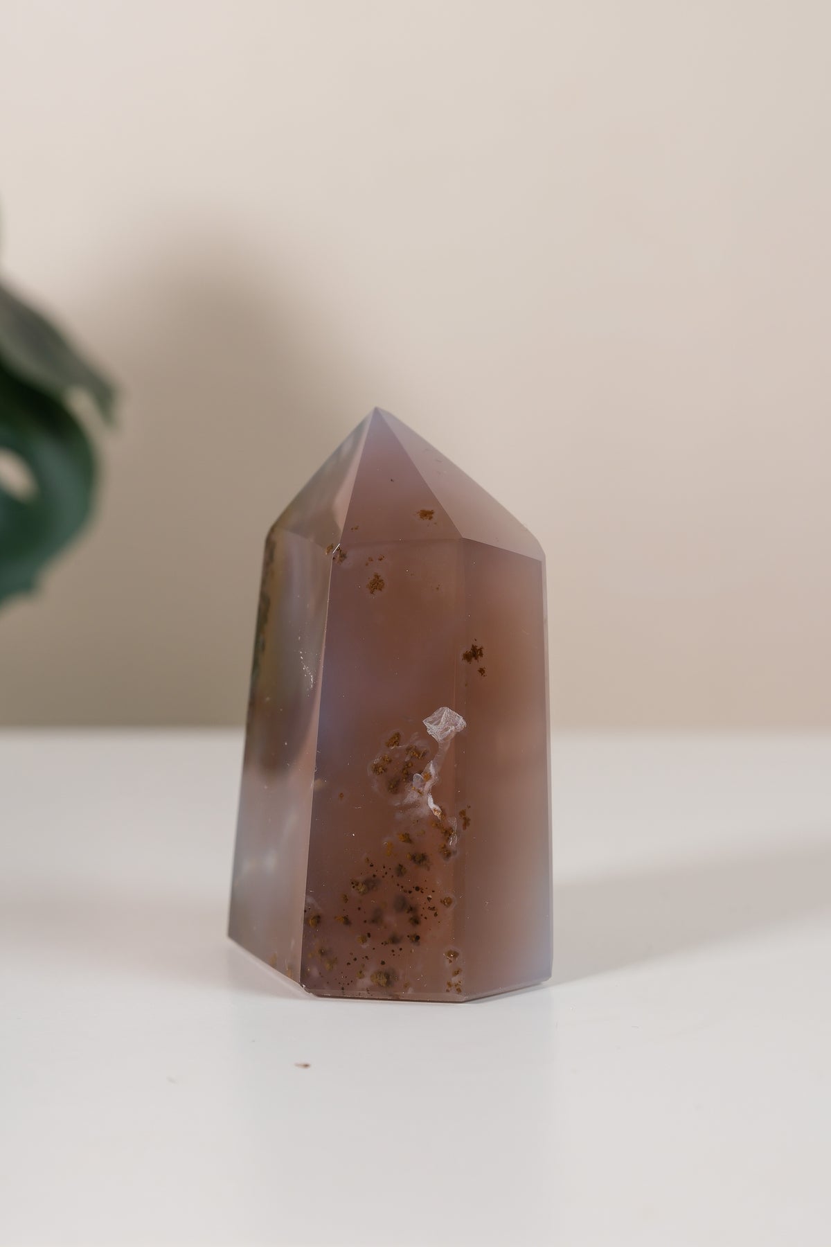 Druzy Agate Tower