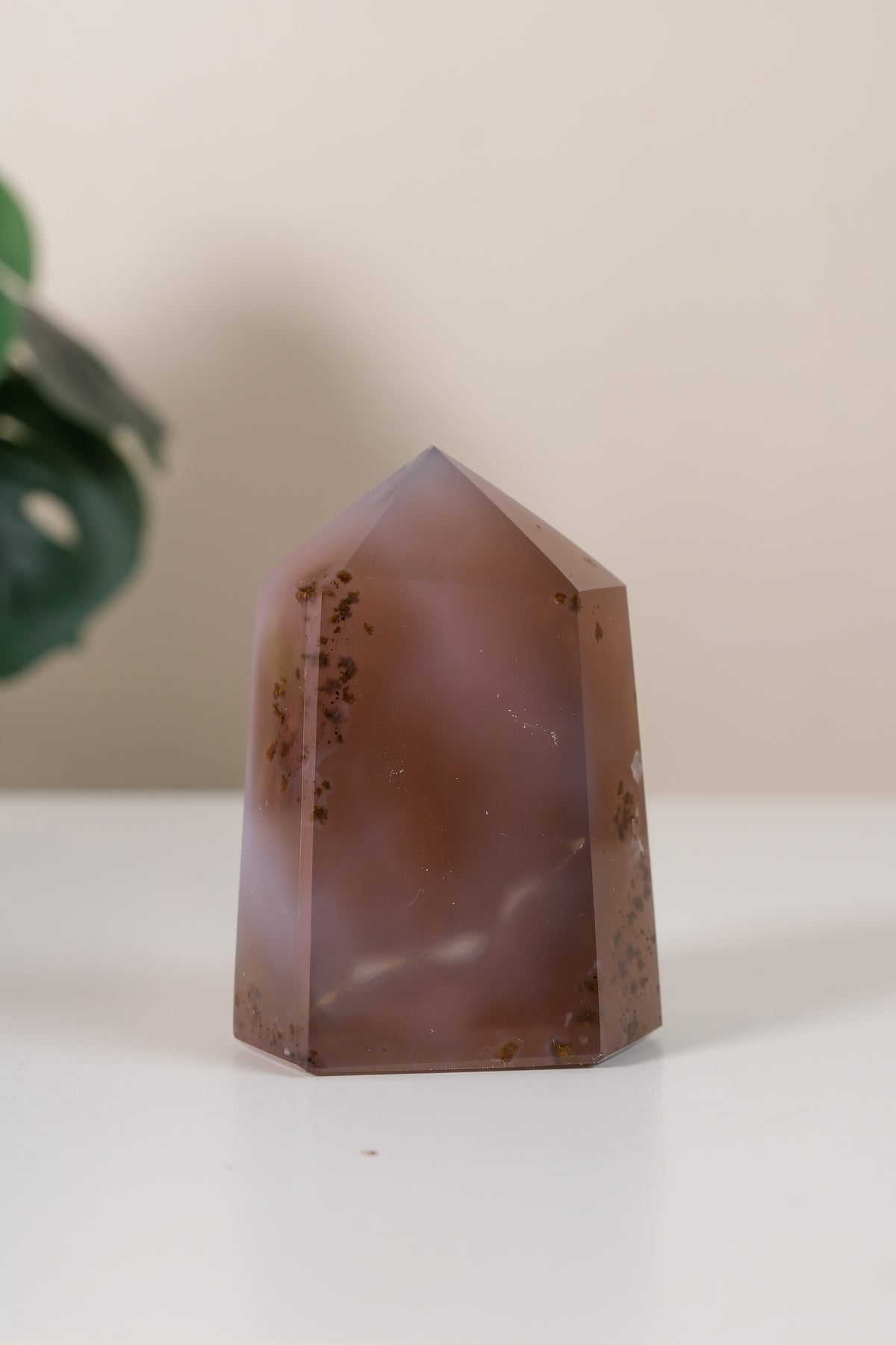 Druzy Agate Tower