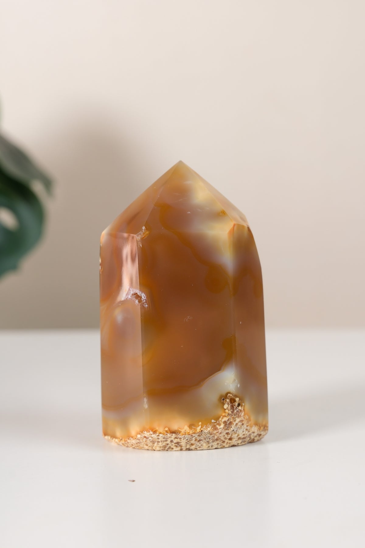 Druzy Agate Tower