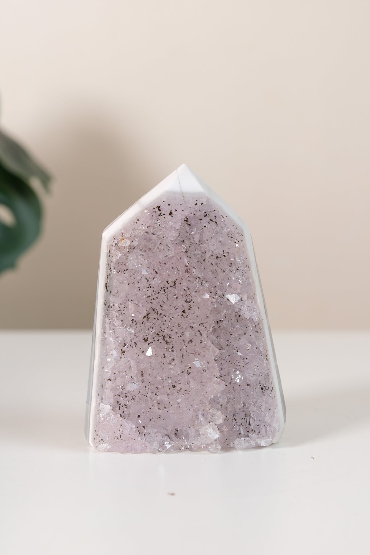 Druzy Agate Tower