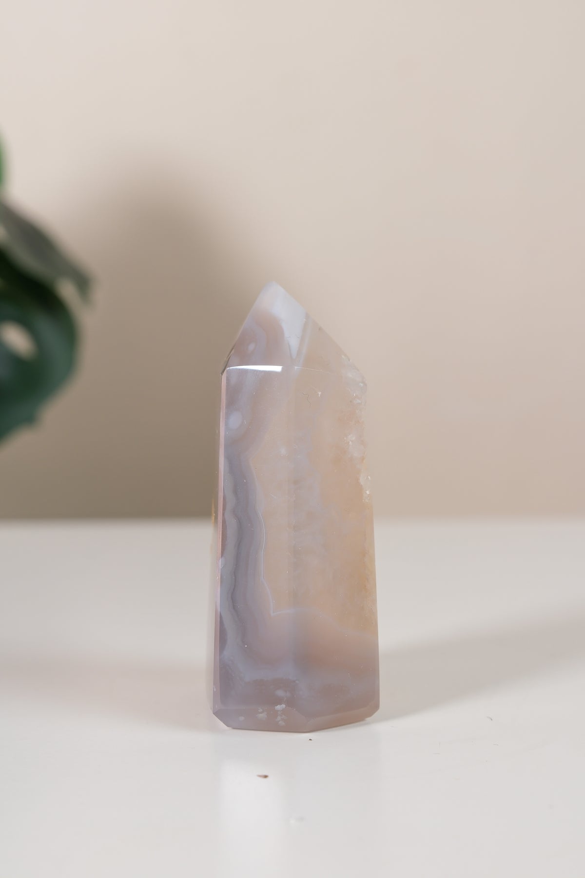 Druzy Agate Tower