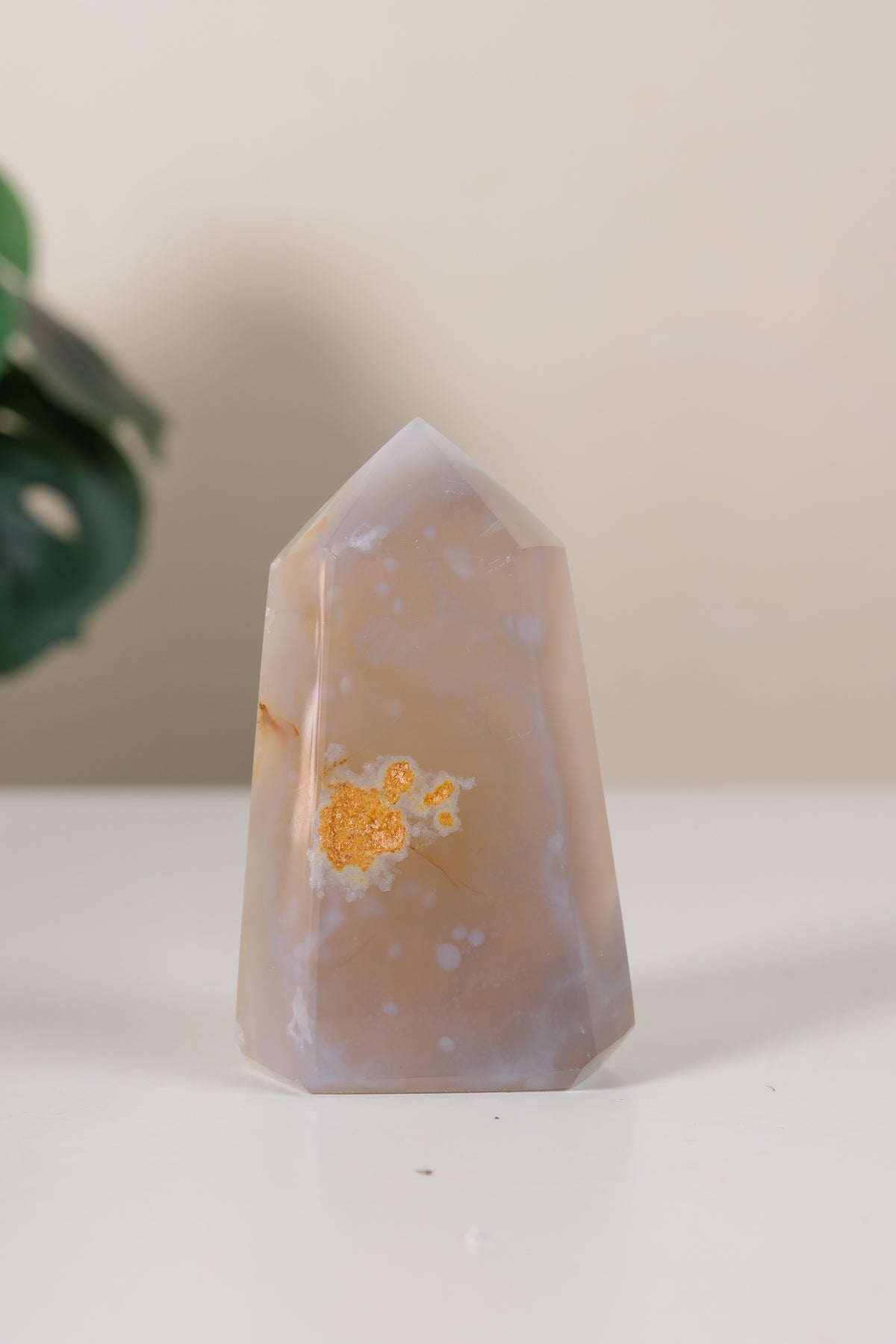 Druzy Agate Tower