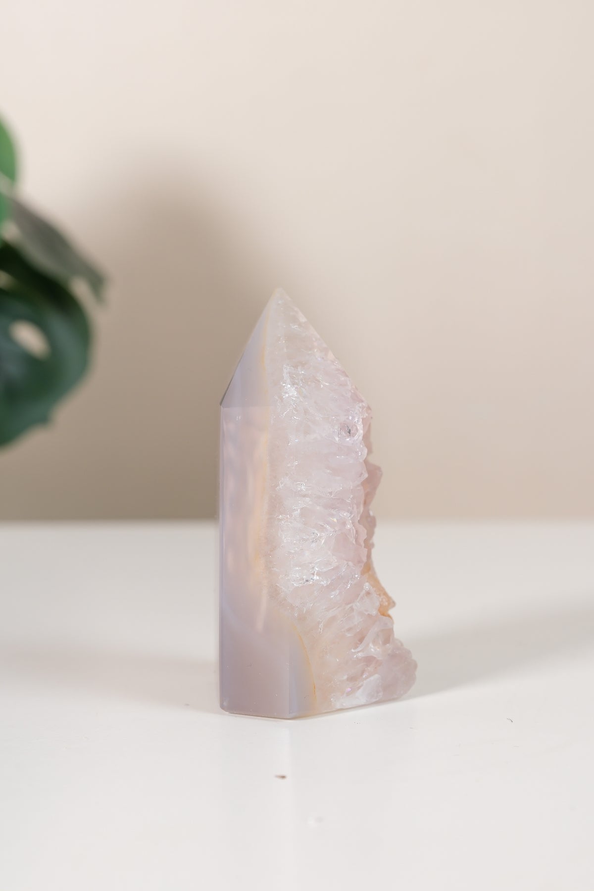 Druzy Agate Tower