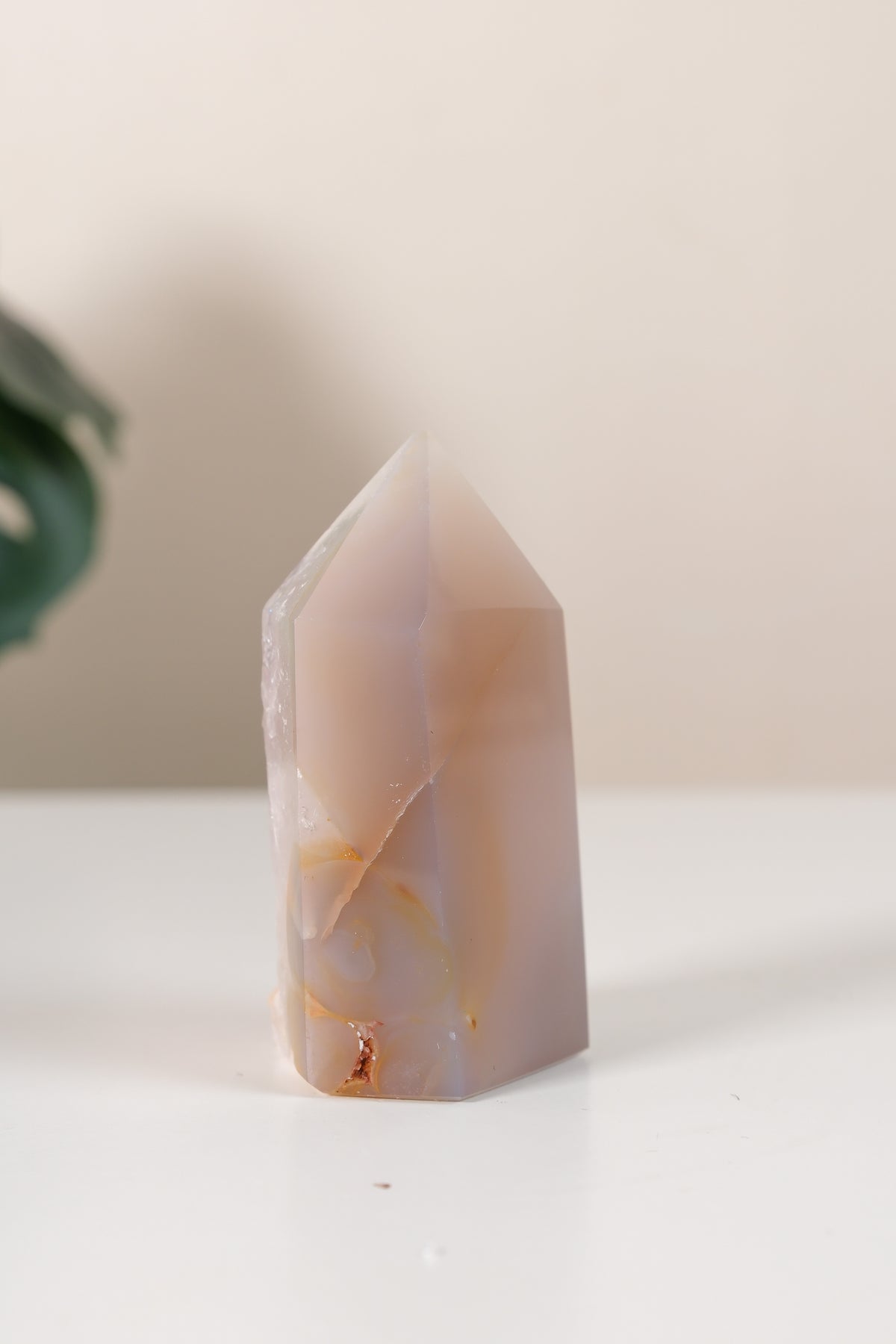 Druzy Agate Tower