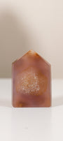 Druzy Agate Tower