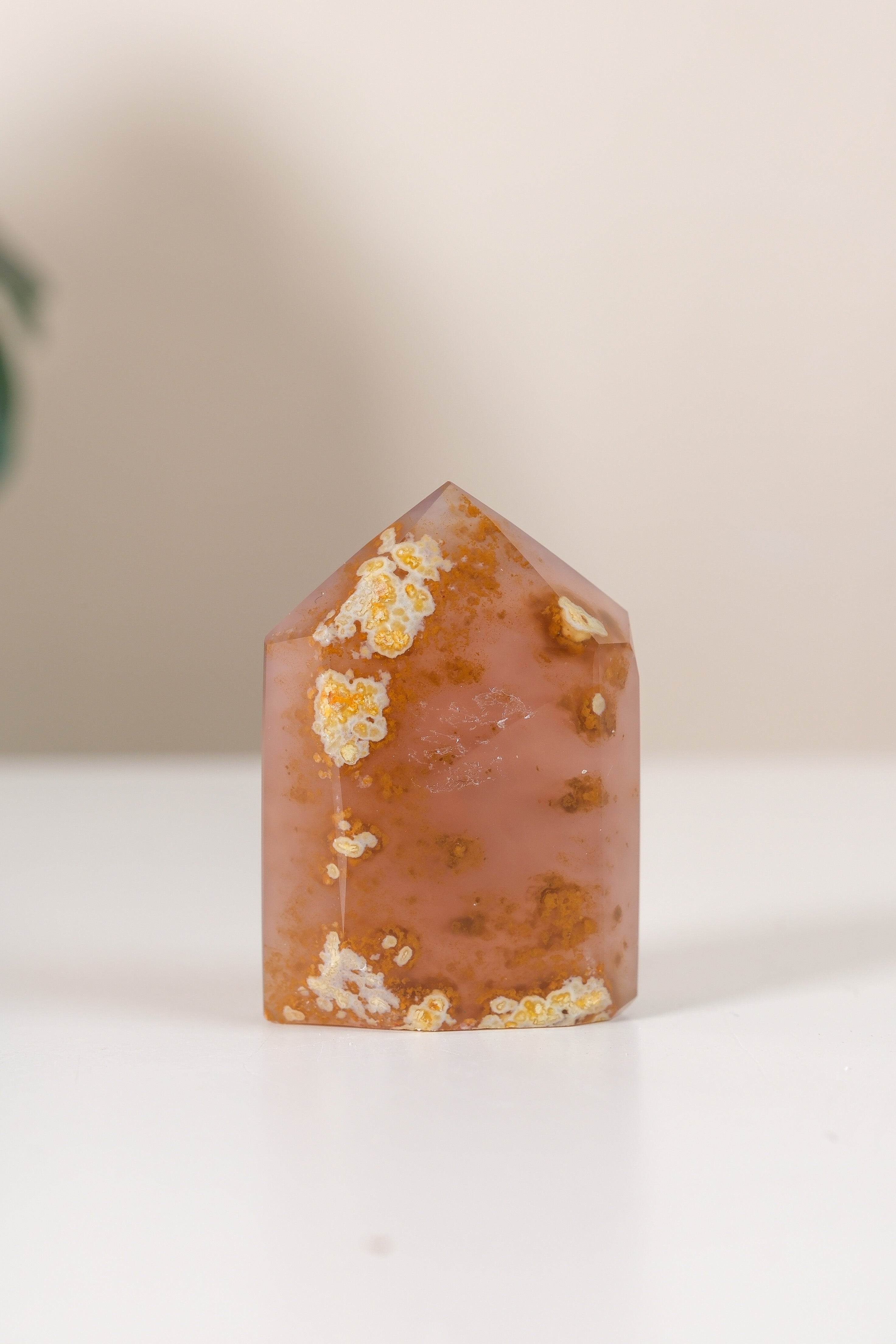 Druzy Agate Tower