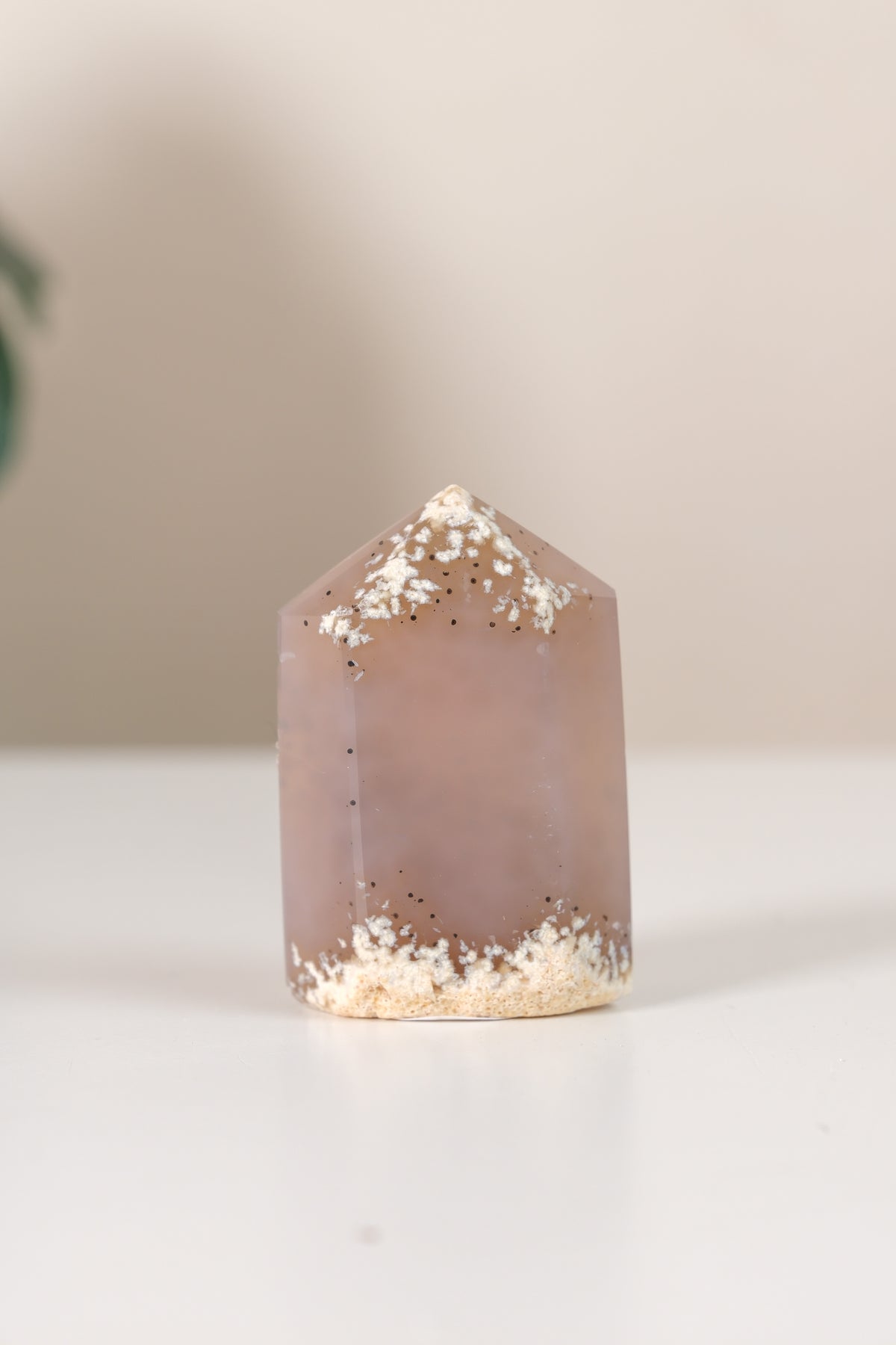 Druzy Agate Tower