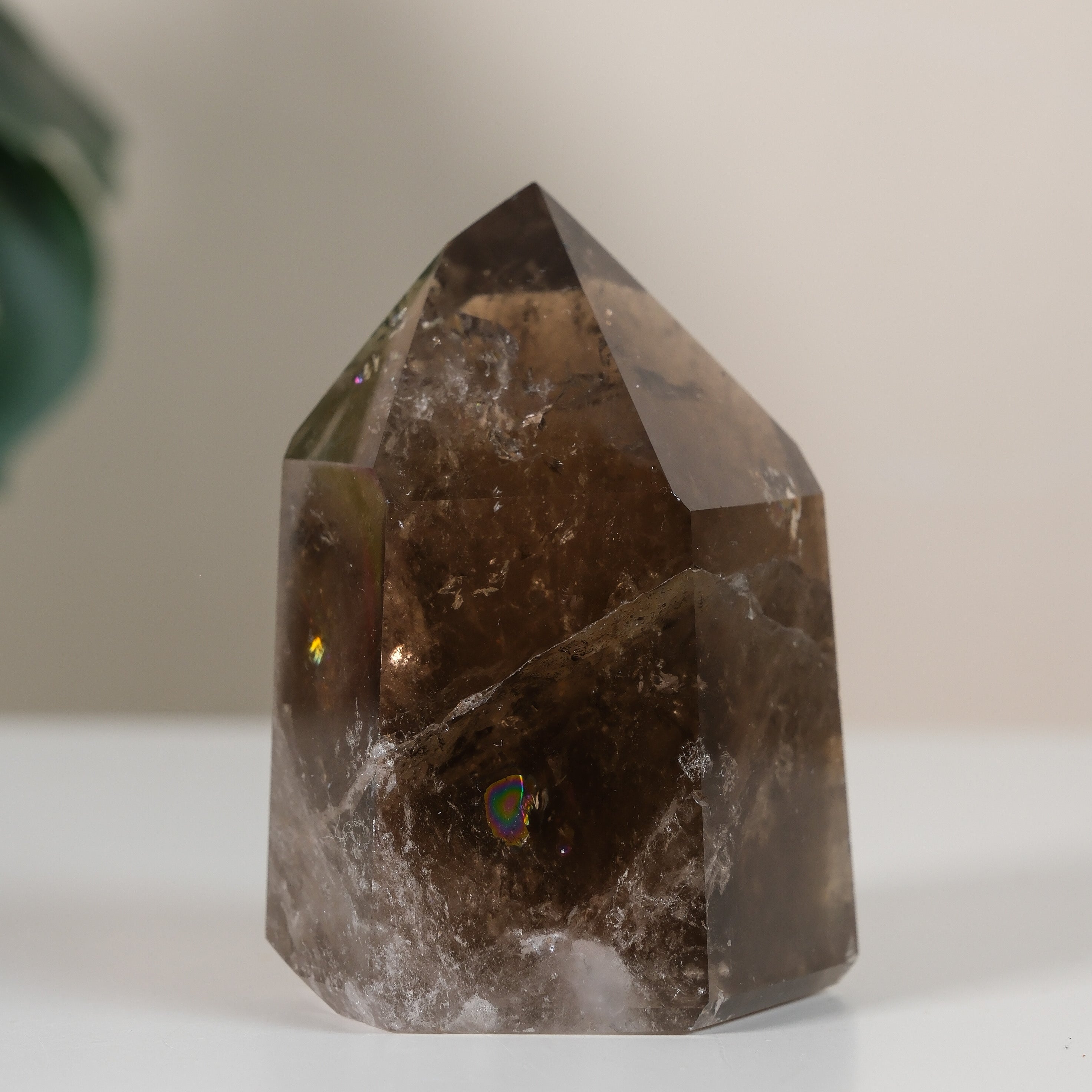 Smoky Quartz Tower