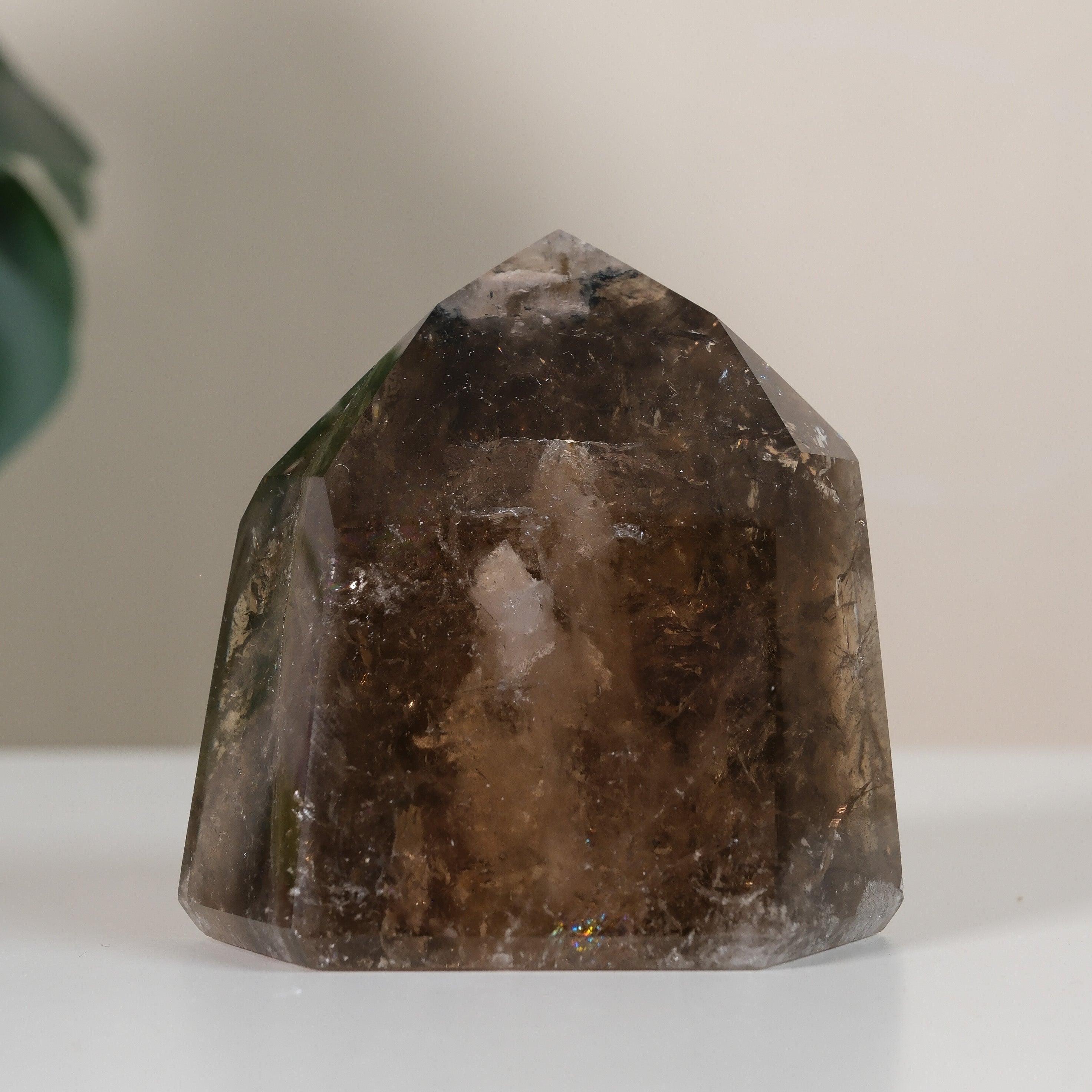 Smoky Garden Quartz Tower