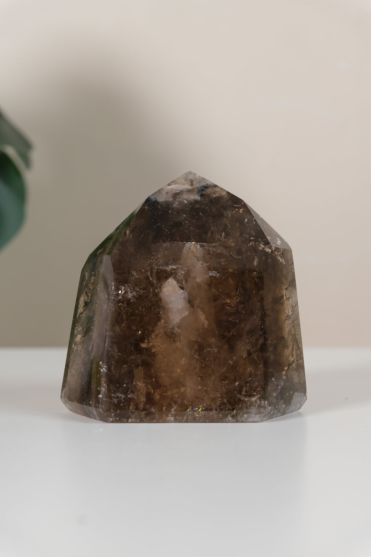 Smoky Garden Quartz Tower