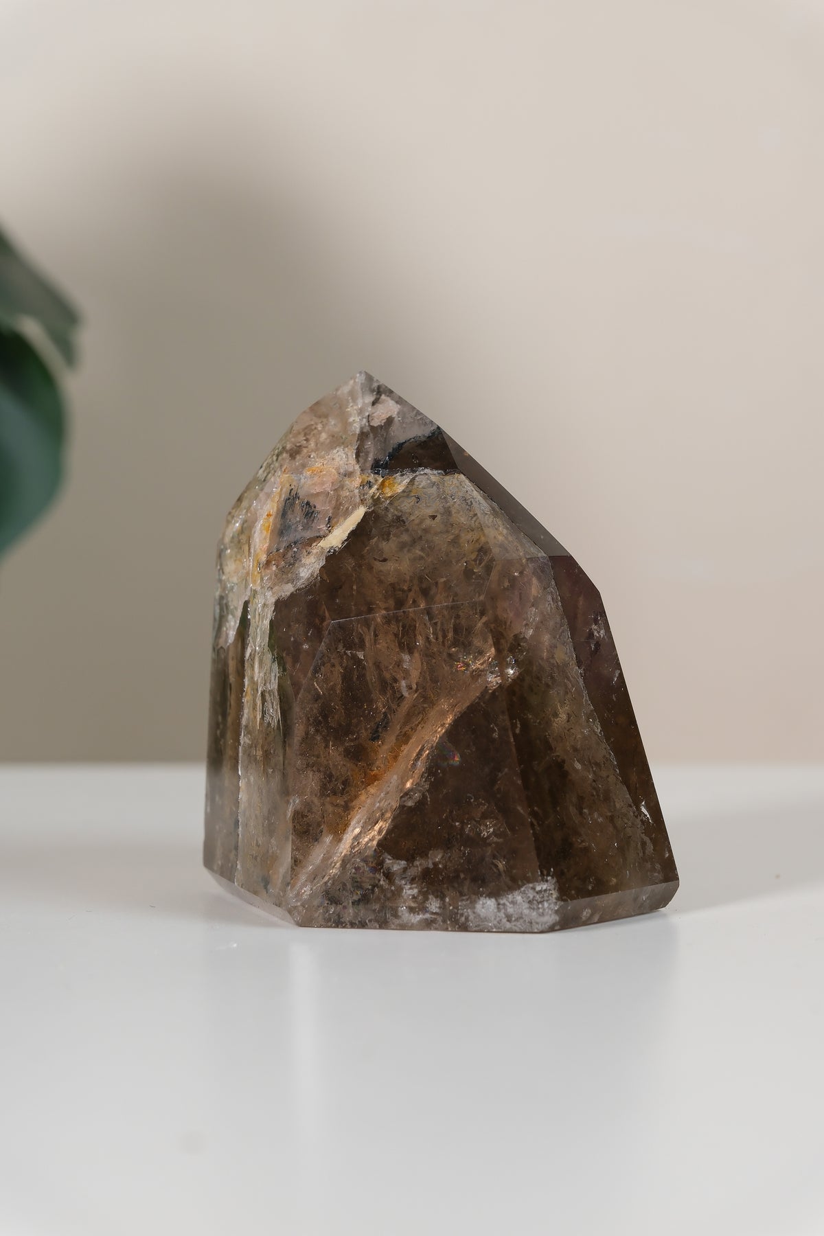 Smoky Garden Quartz Tower
