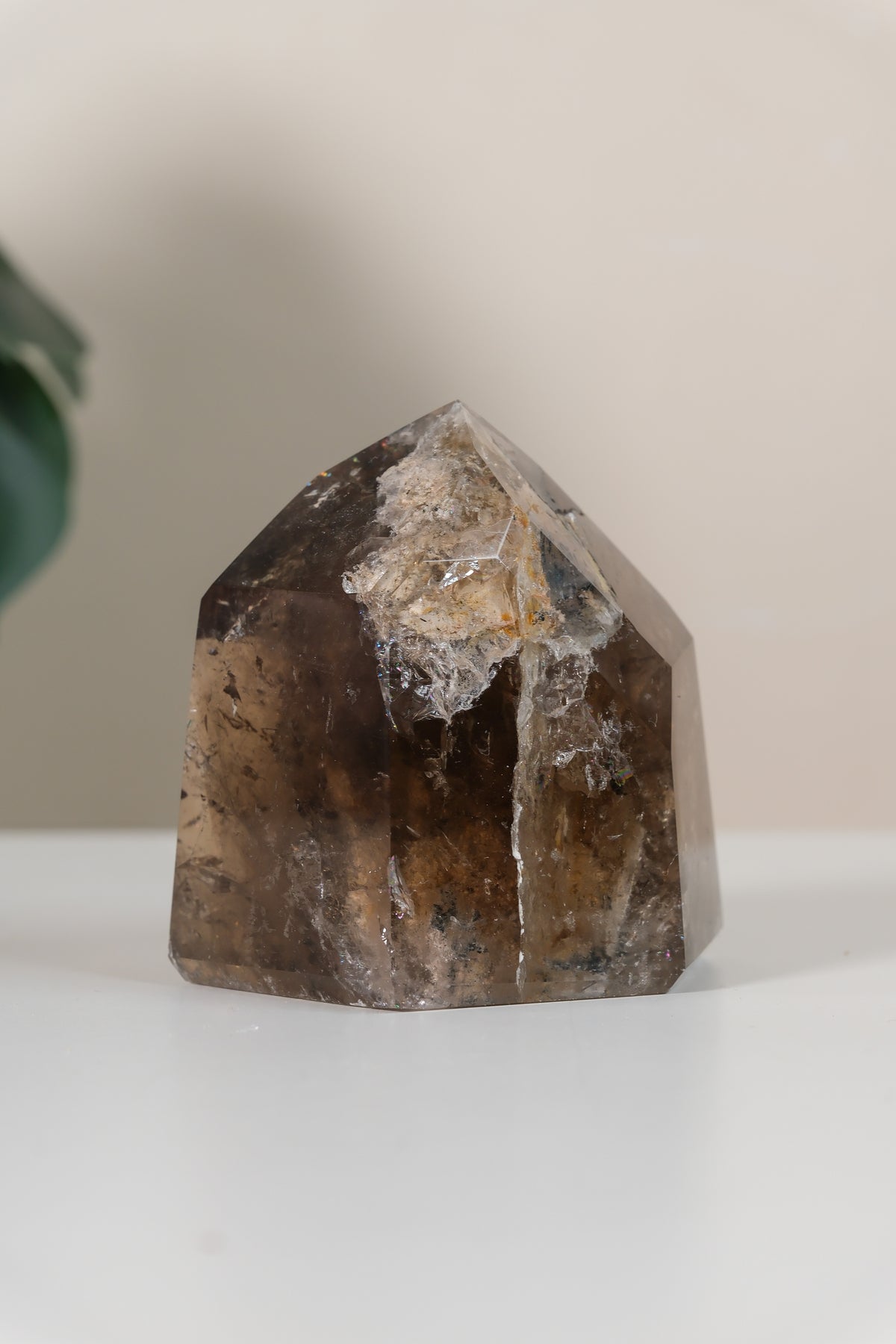 Smoky Garden Quartz Tower
