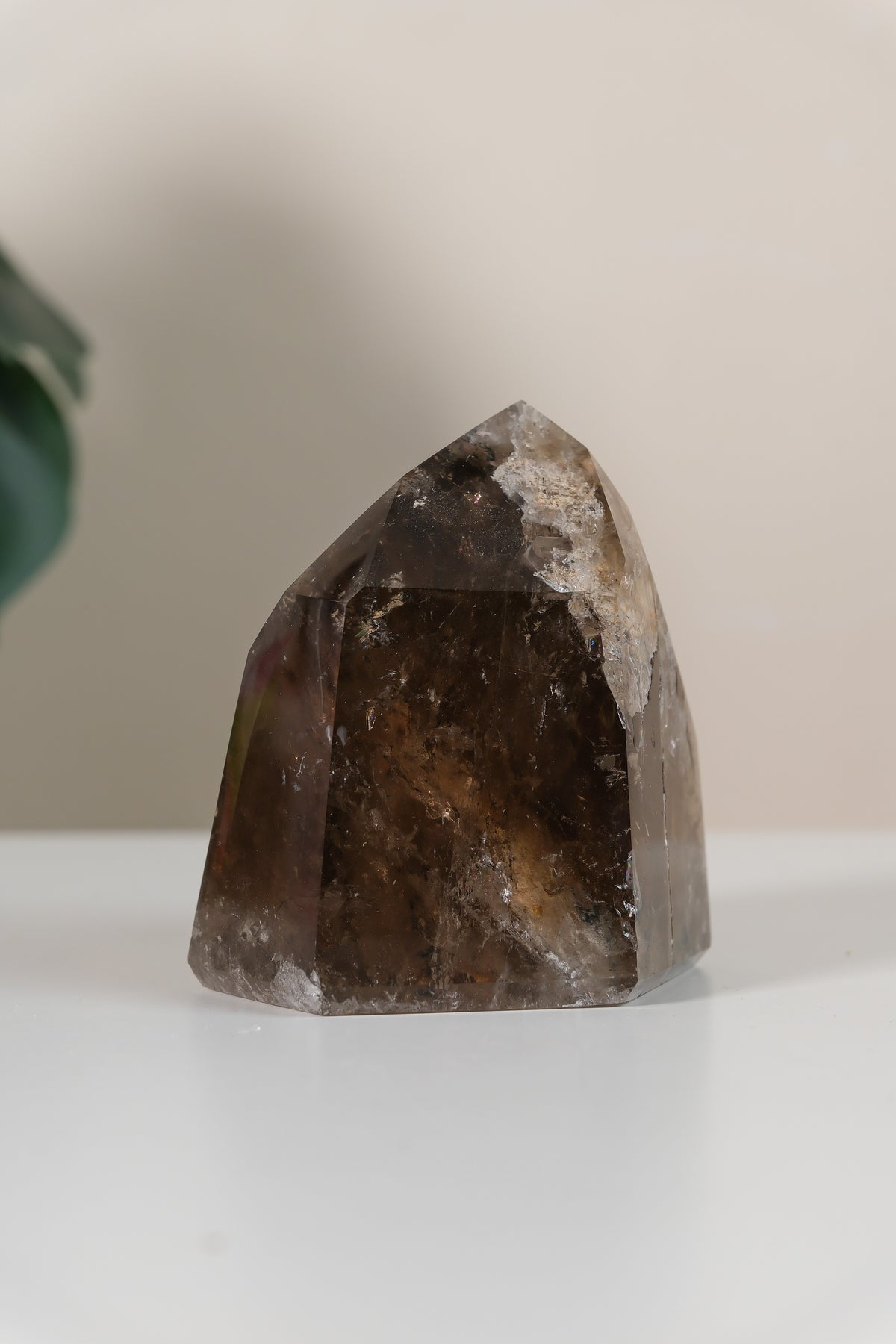 Smoky Garden Quartz Tower