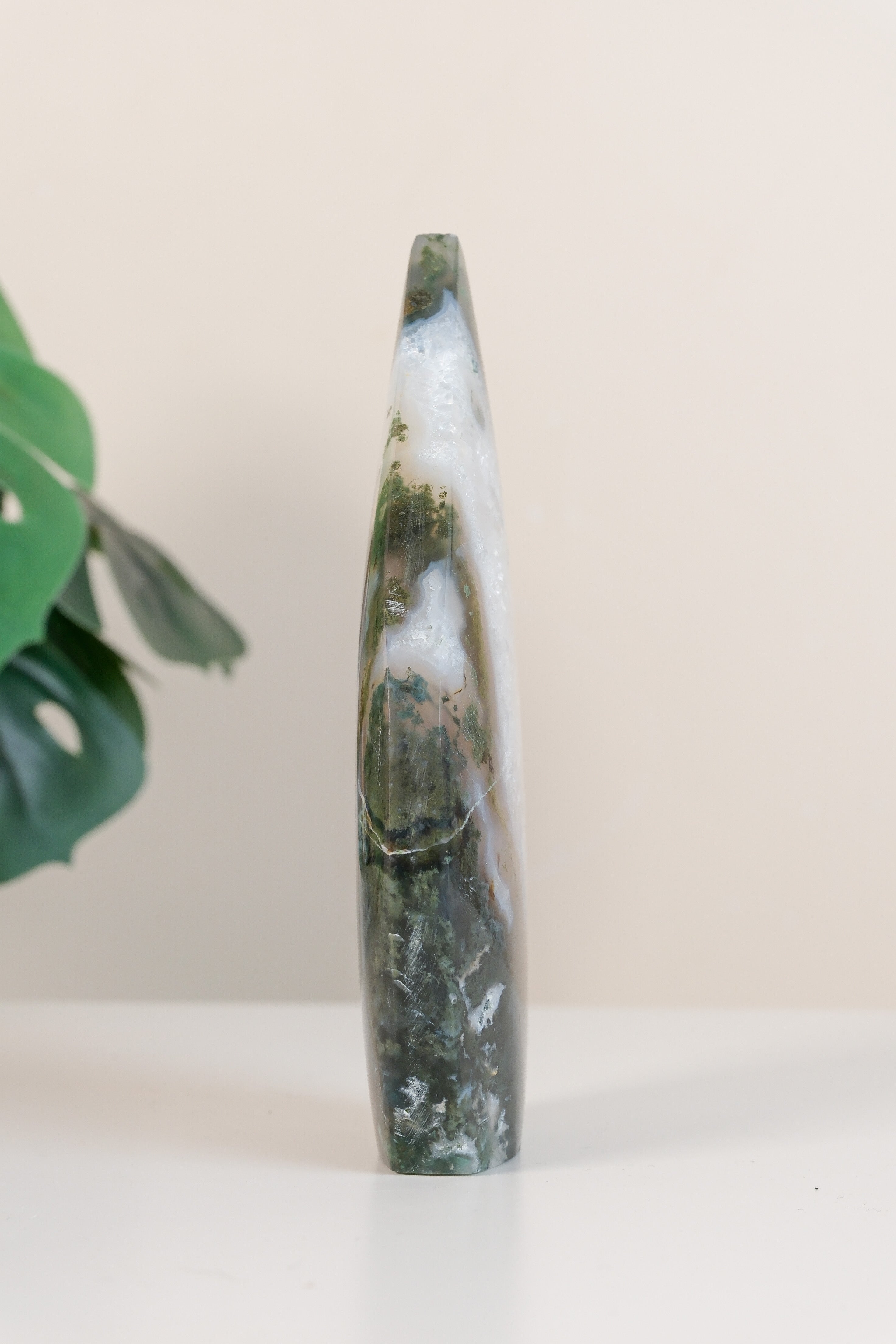 Moss Agate Flame
