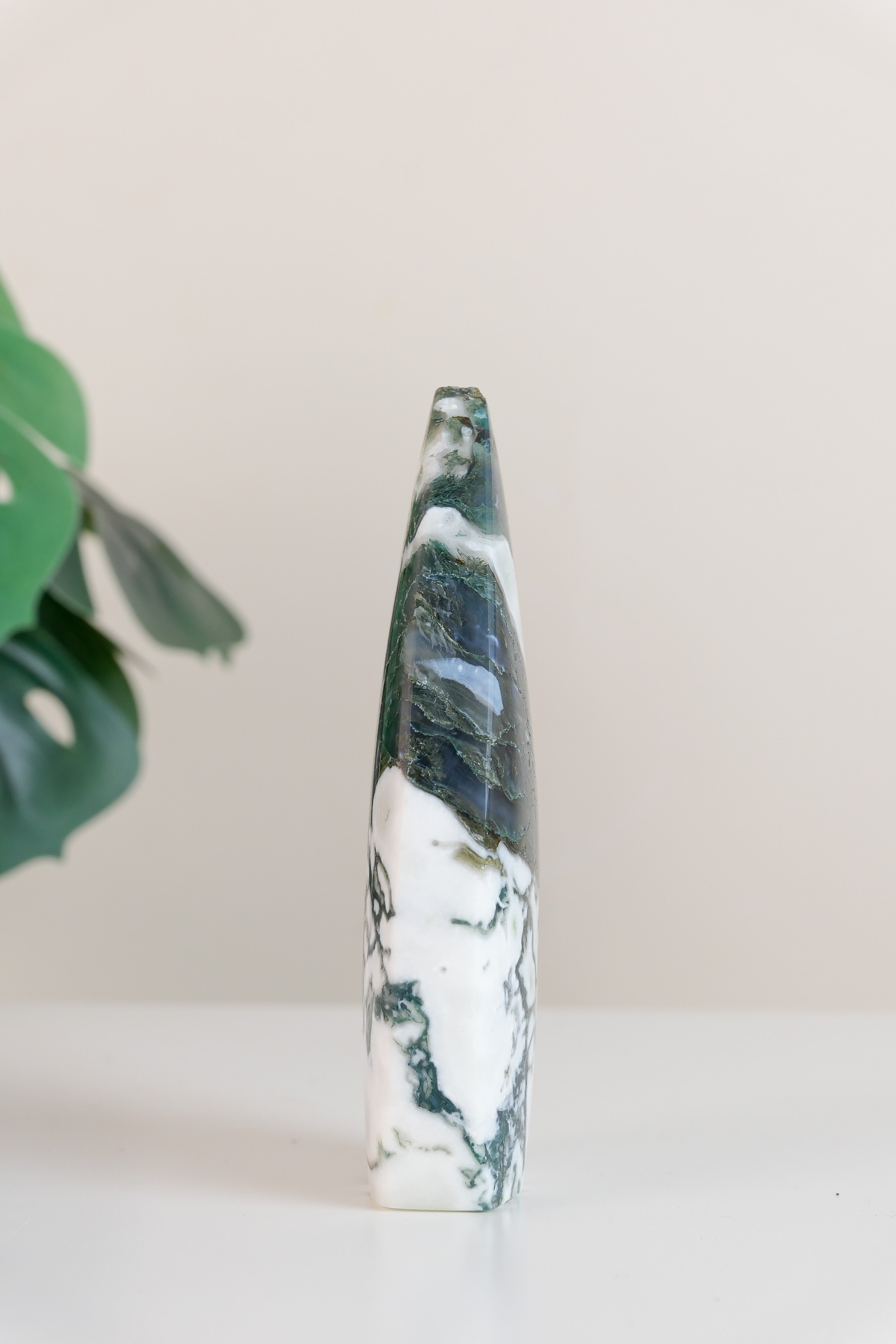 Moss Agate Flame