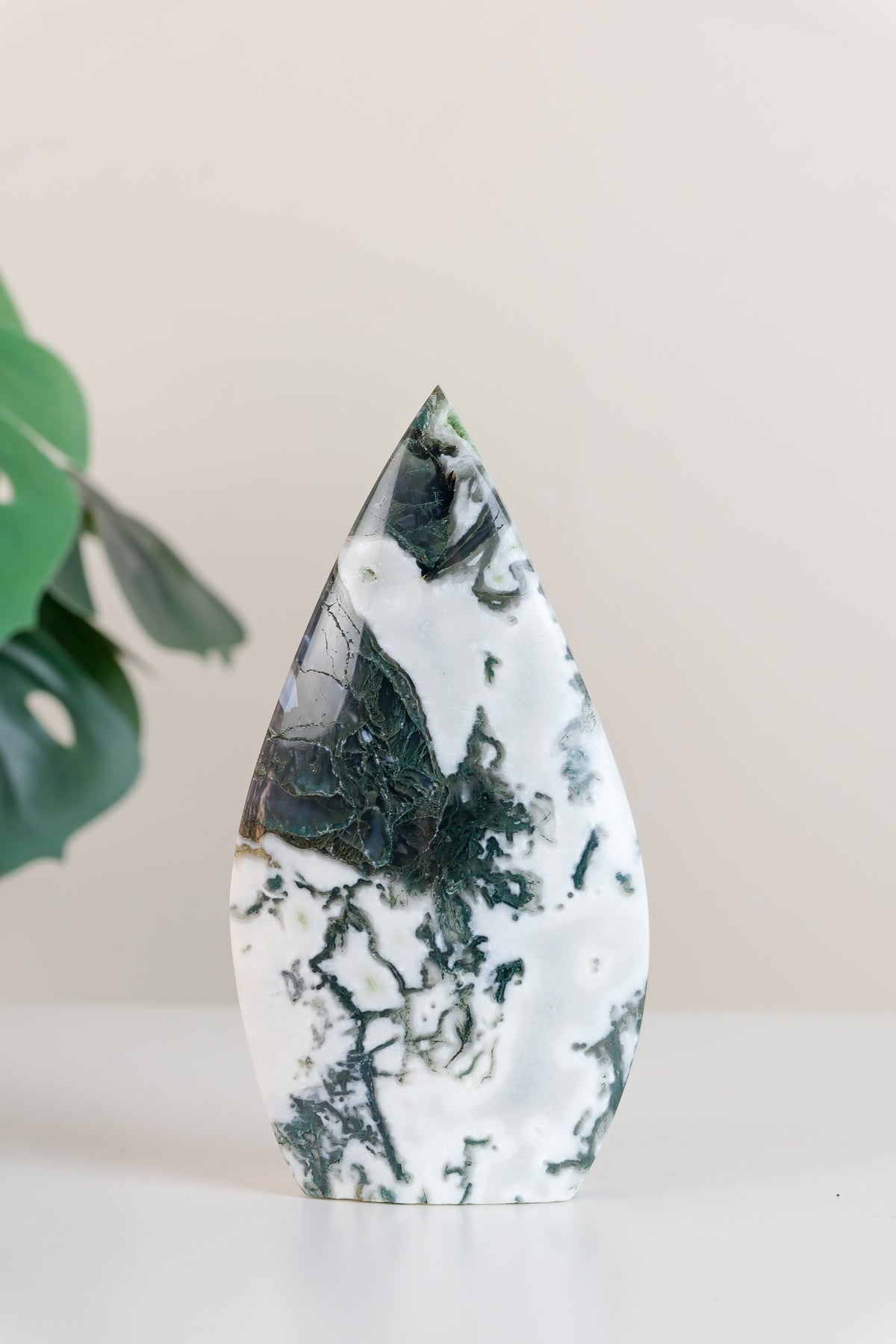 Moss Agate Flame