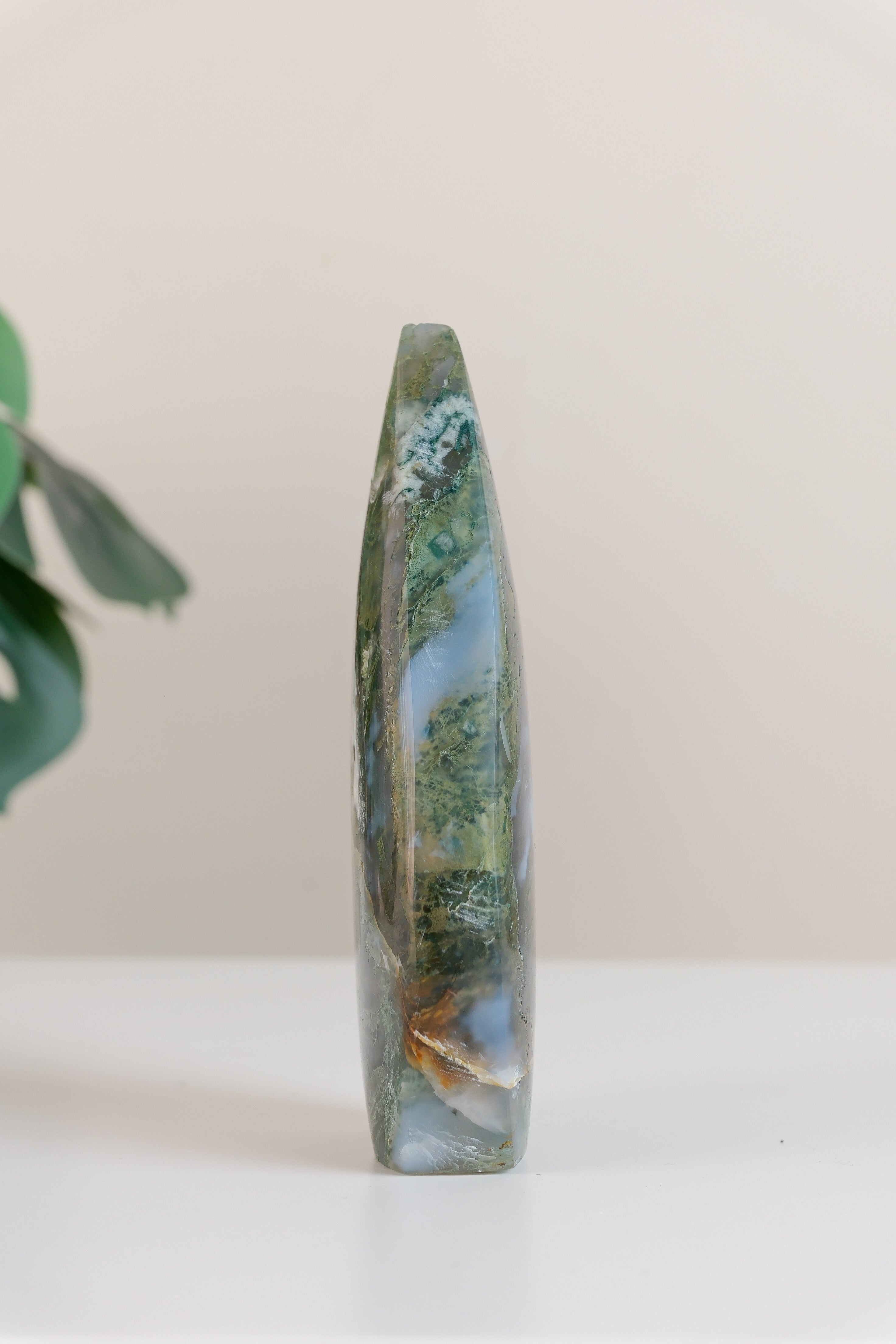 Moss Agate Flame