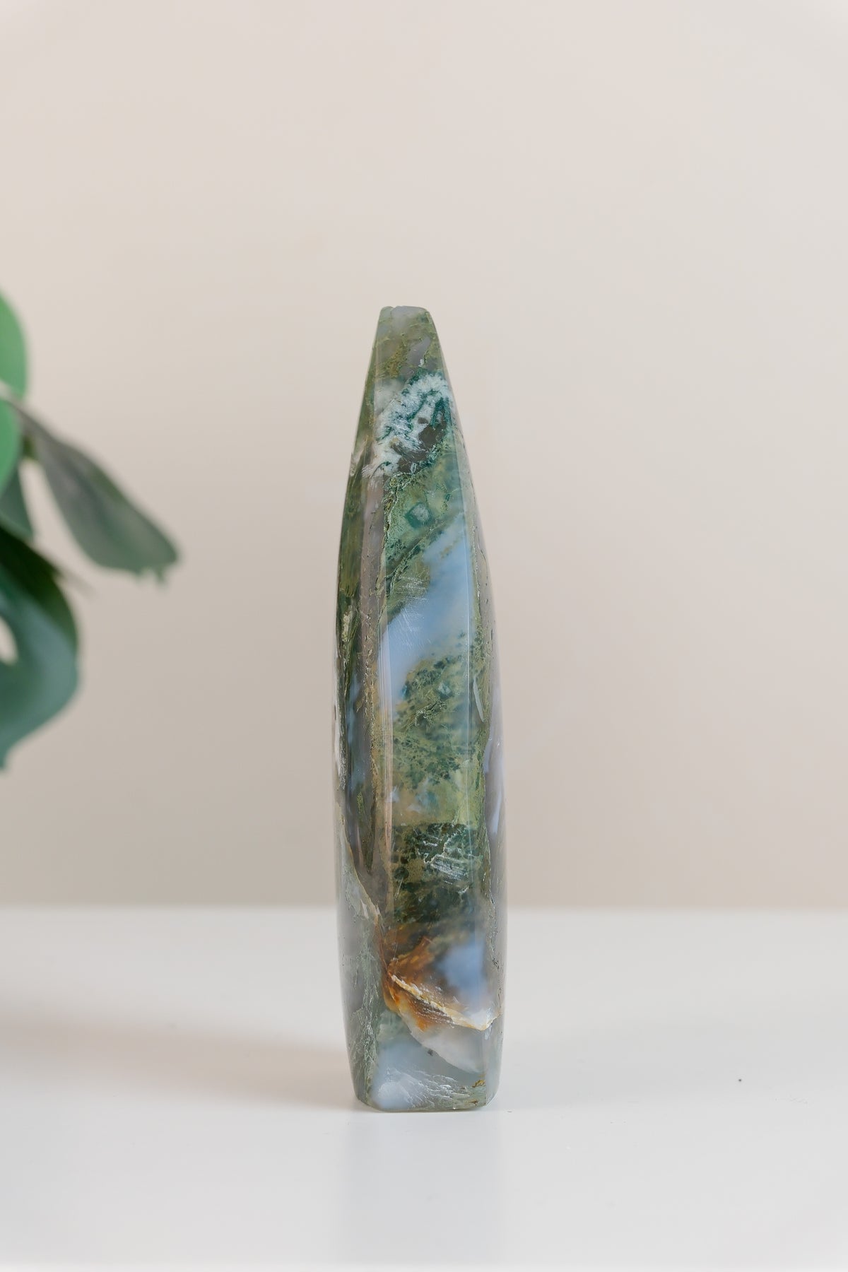 Moss Agate Flame