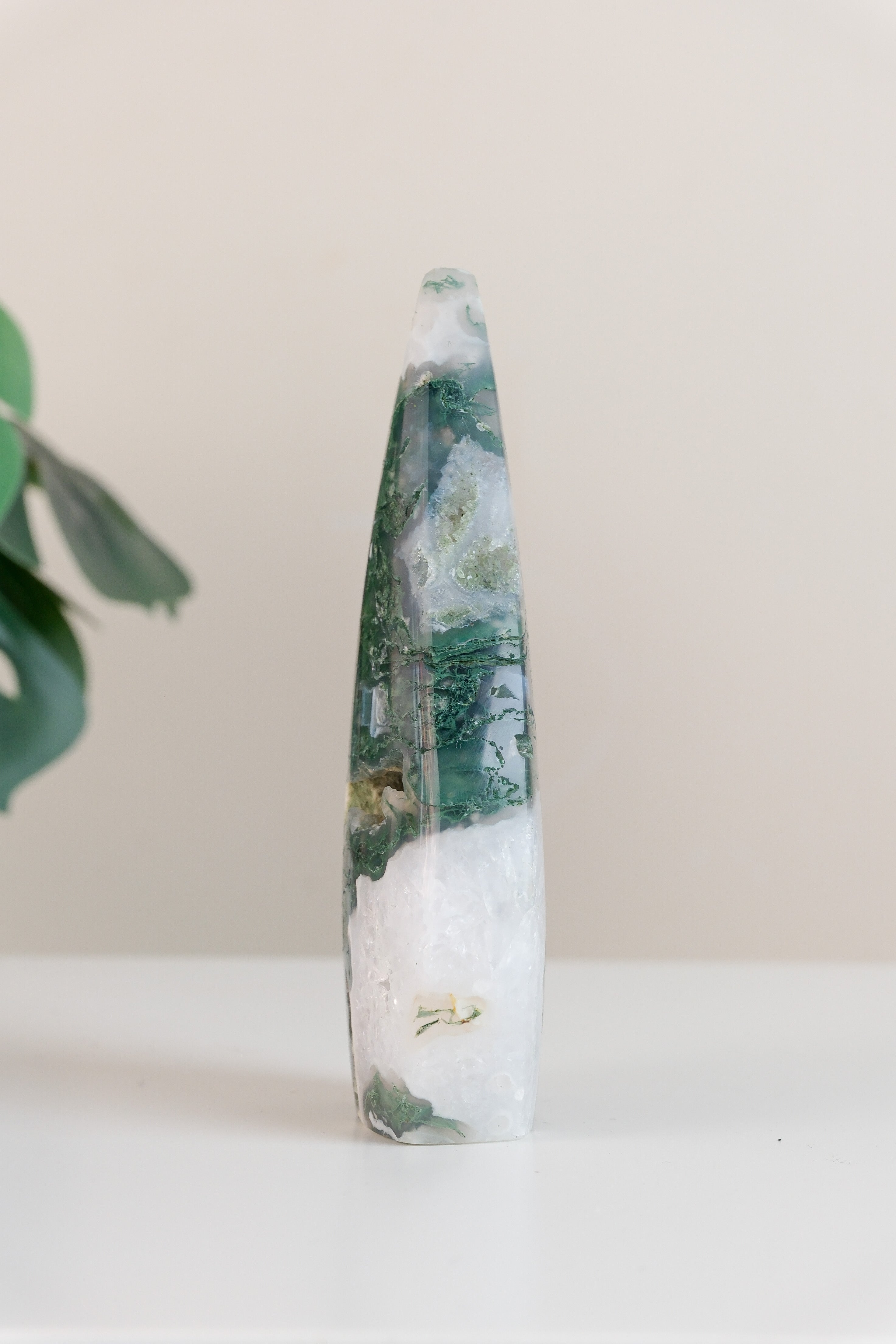 Moss Agate Flame