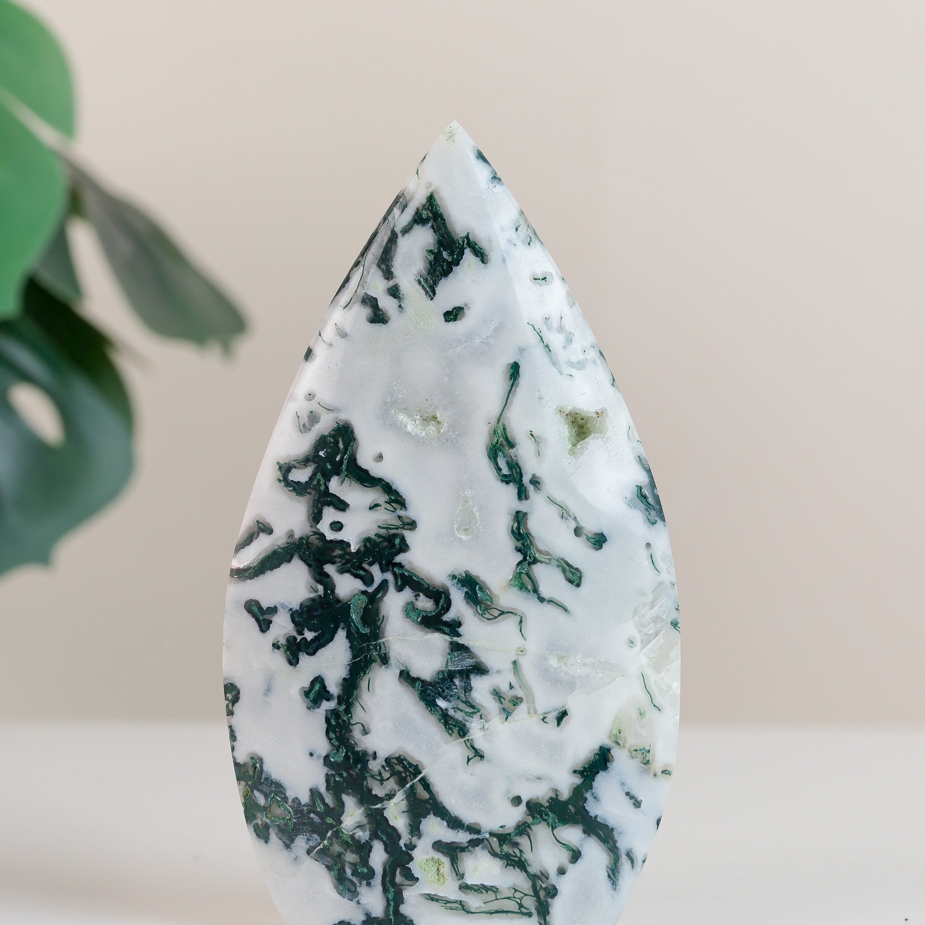 Moss Agate Flame