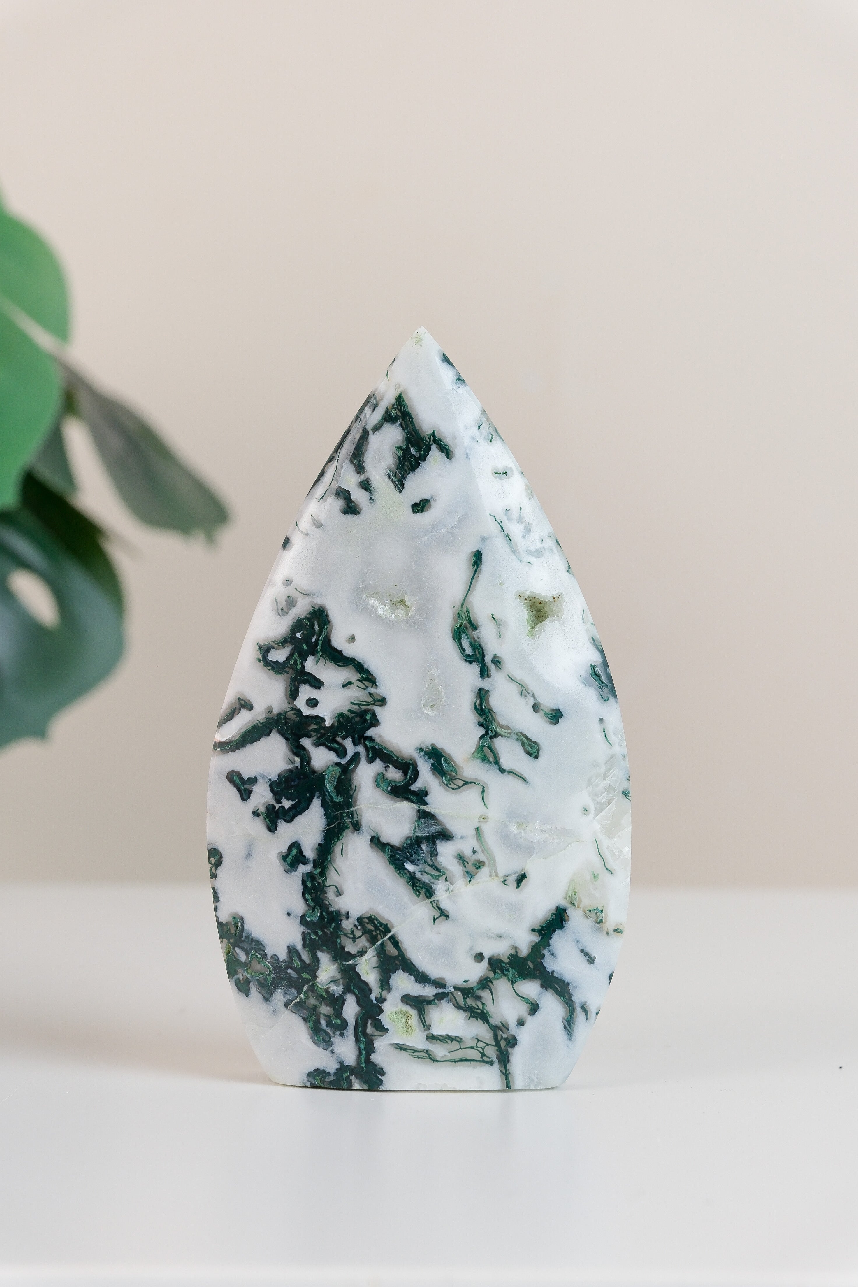 Moss Agate Flame
