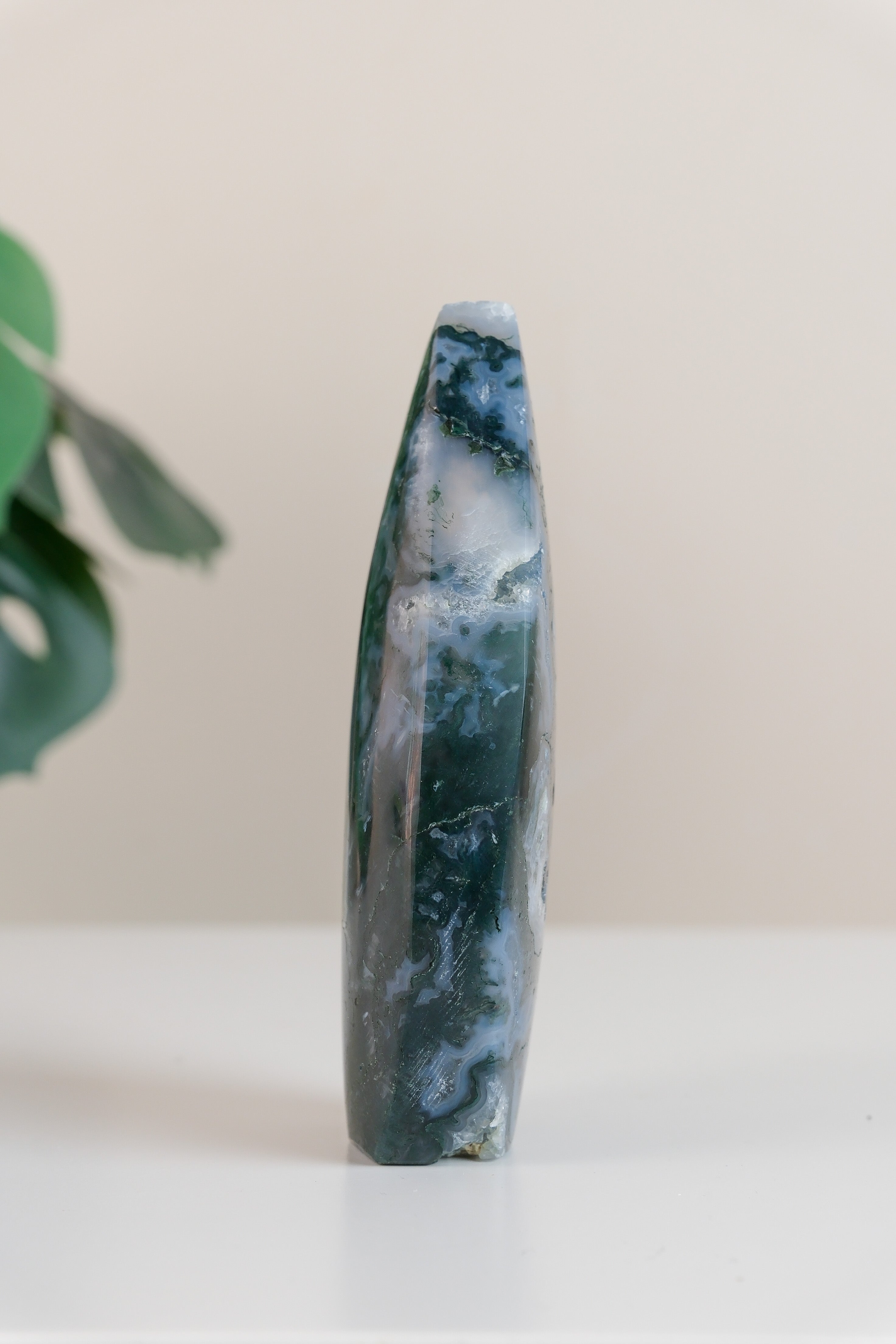 Moss Agate Flame