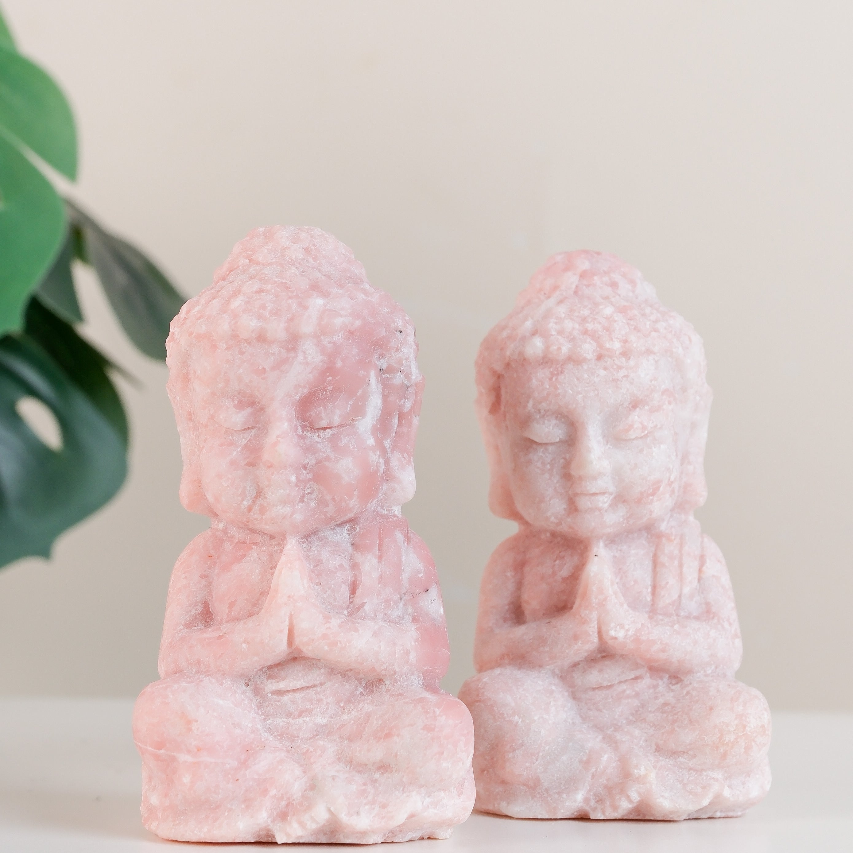 Pink Opal Buddha