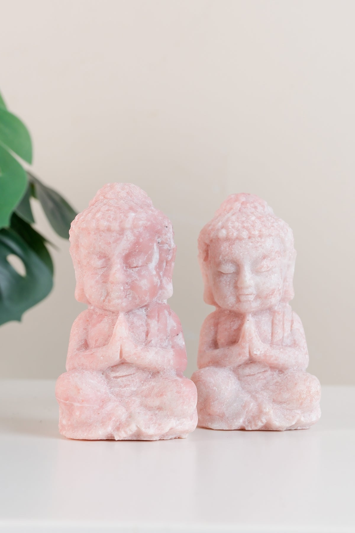 Pink Opal Buddha