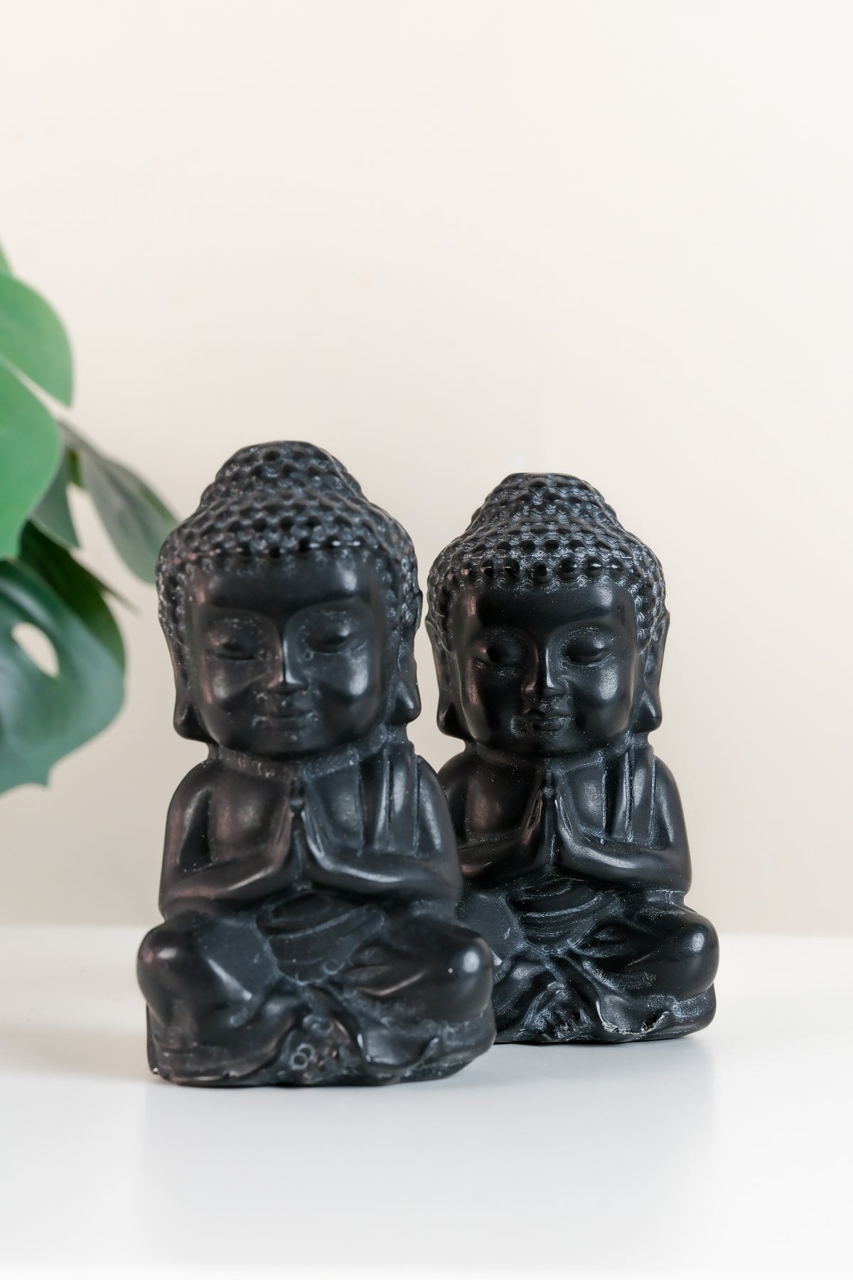 Black Obsidian Buddha