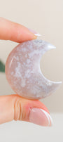 Flower Agate Moon