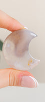 Flower Agate Moon