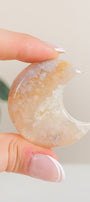 Flower Agate Moon