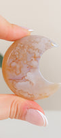 Flower Agate Moon