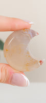 Flower Agate Moon