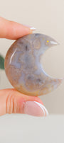 Flower Agate Moon