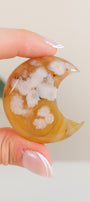 Flower Agate Moon