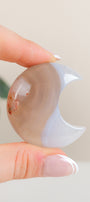 Flower Agate Moon